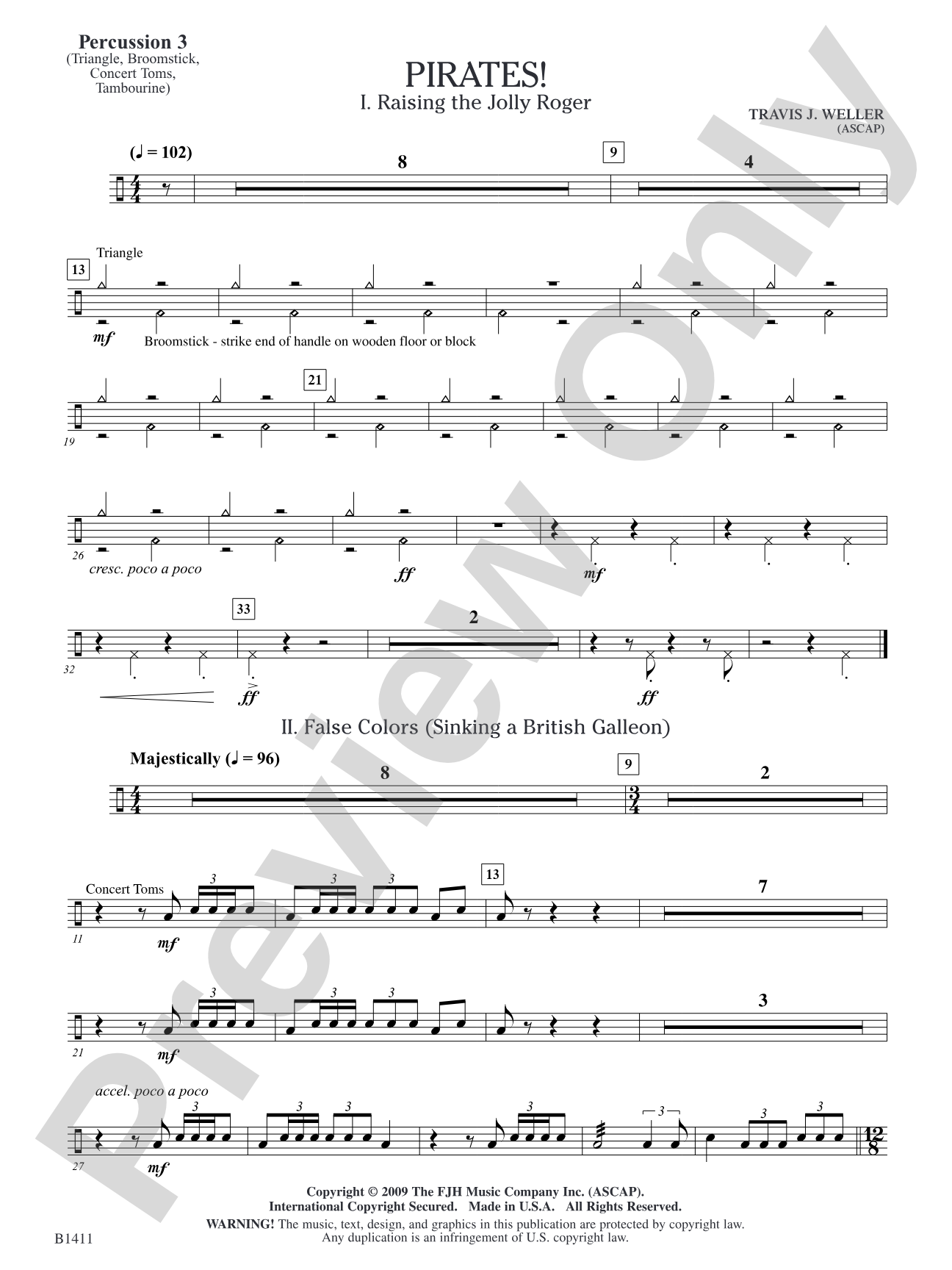 Pirates!: Percussion 3