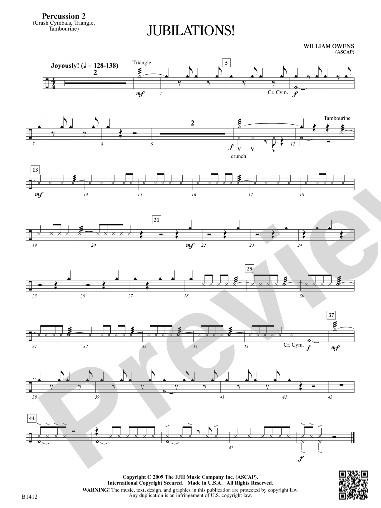 Jubilations!: Percussion 2