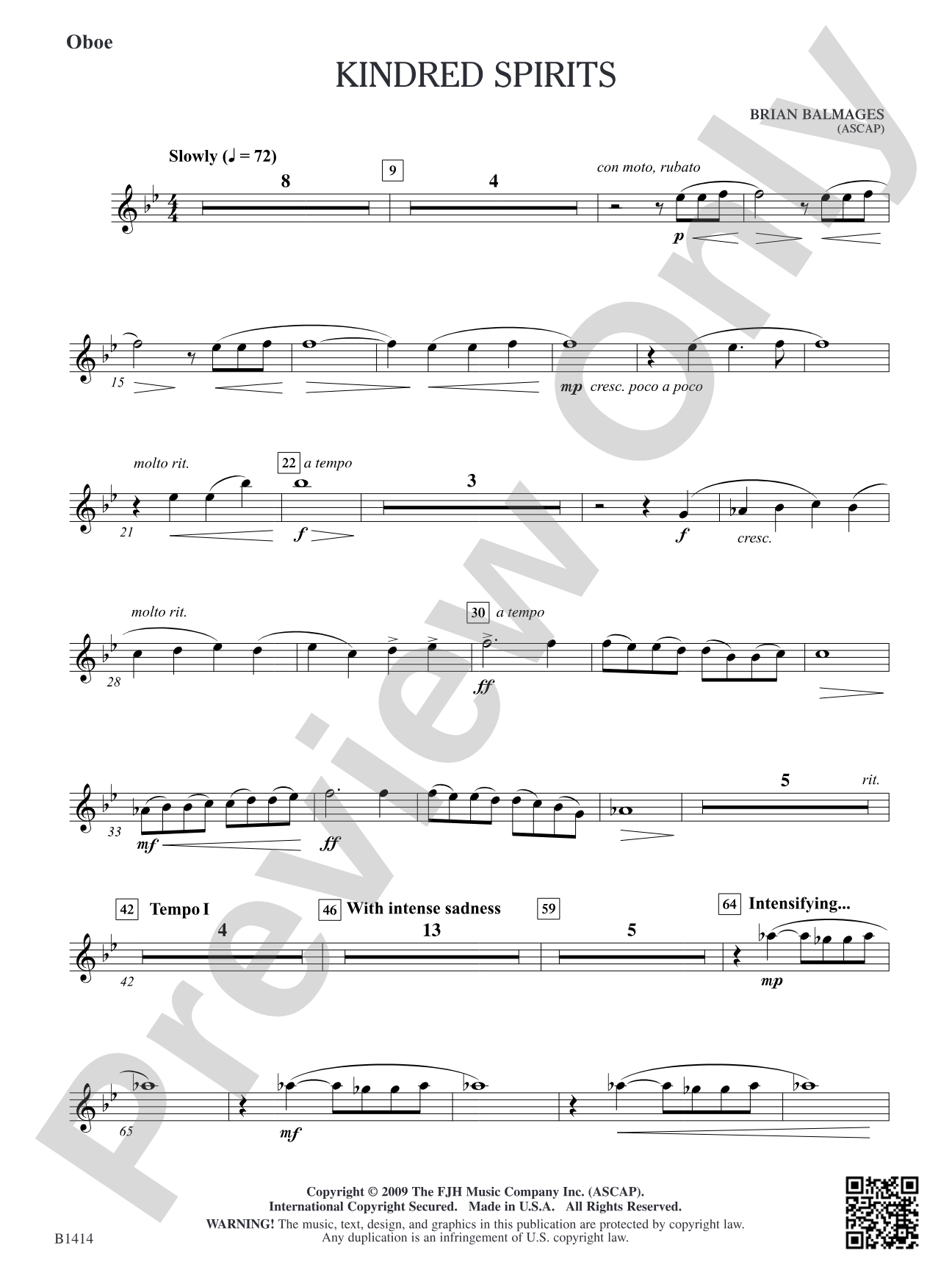 Kindred Spirits: Oboe