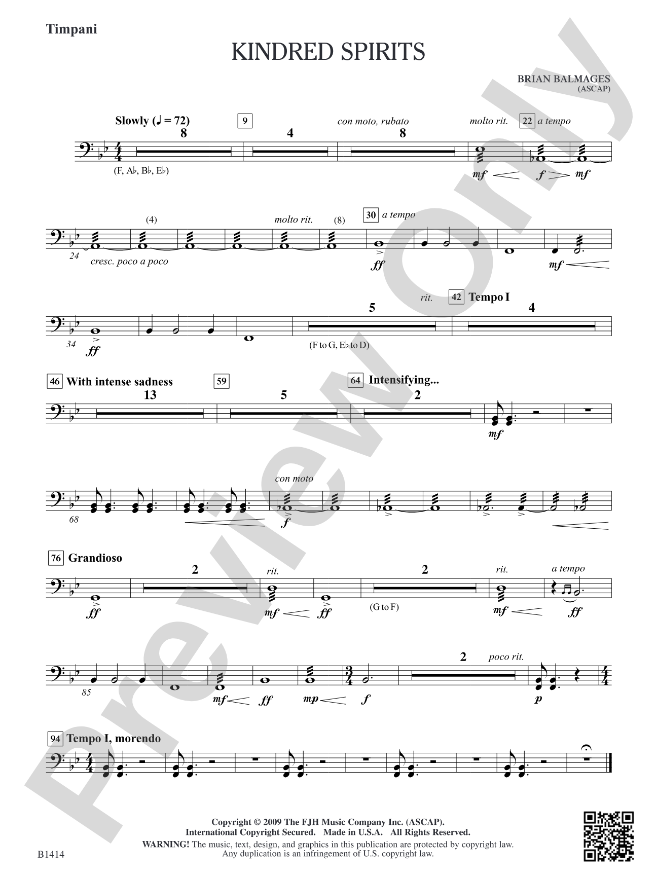 Kindred Spirits: Timpani