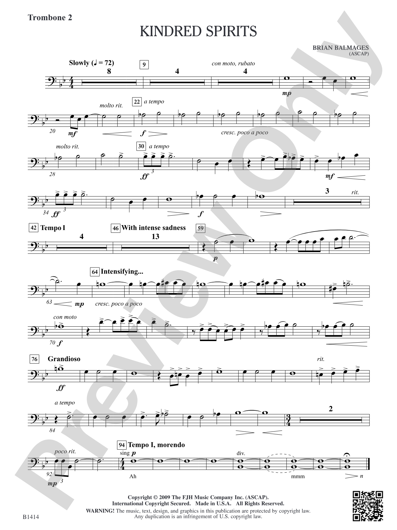 Kindred Spirits: Trombone 2