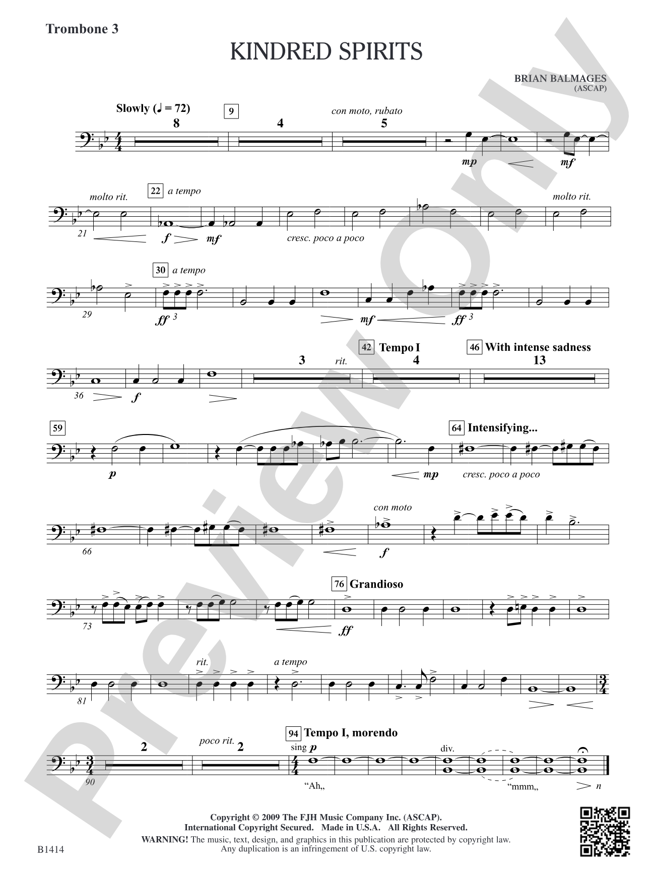 Kindred Spirits: Trombone 3