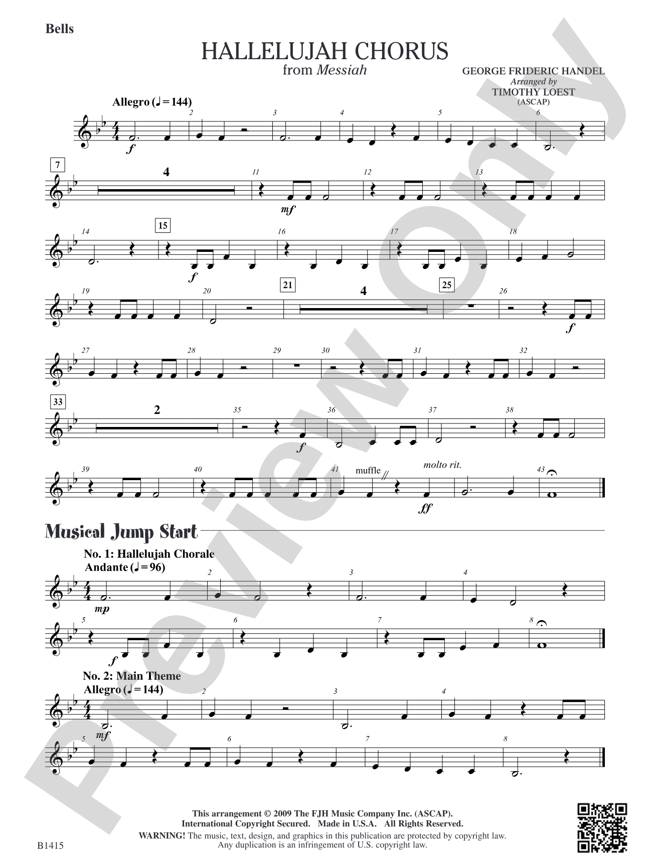 Hallelujah Chorus: Bells