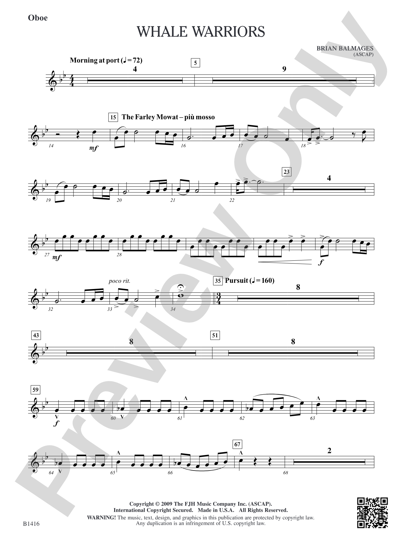 Whale Warriors: Oboe