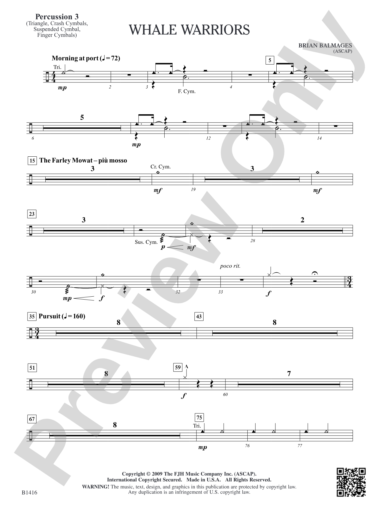 Whale Warriors: Percussion 3