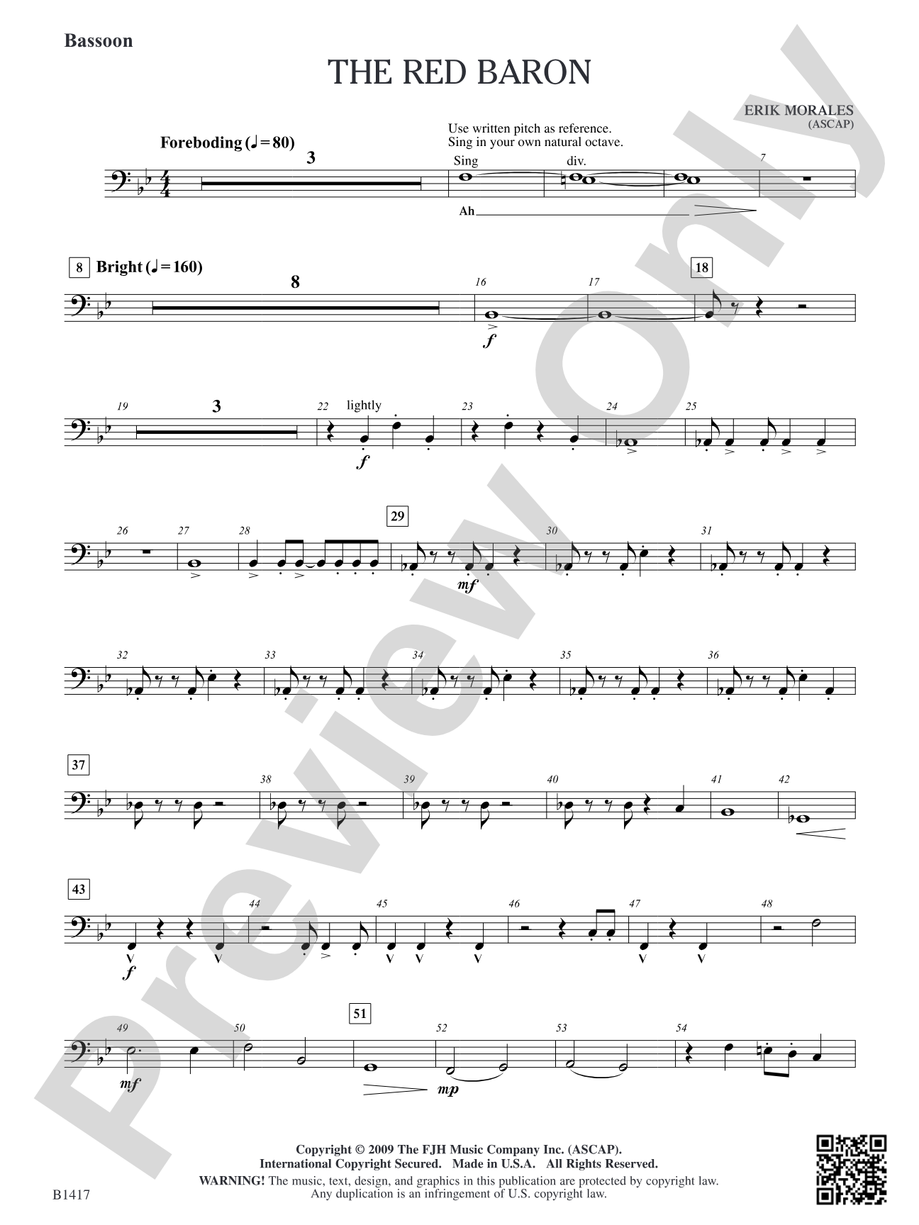 The Red Baron: Bassoon