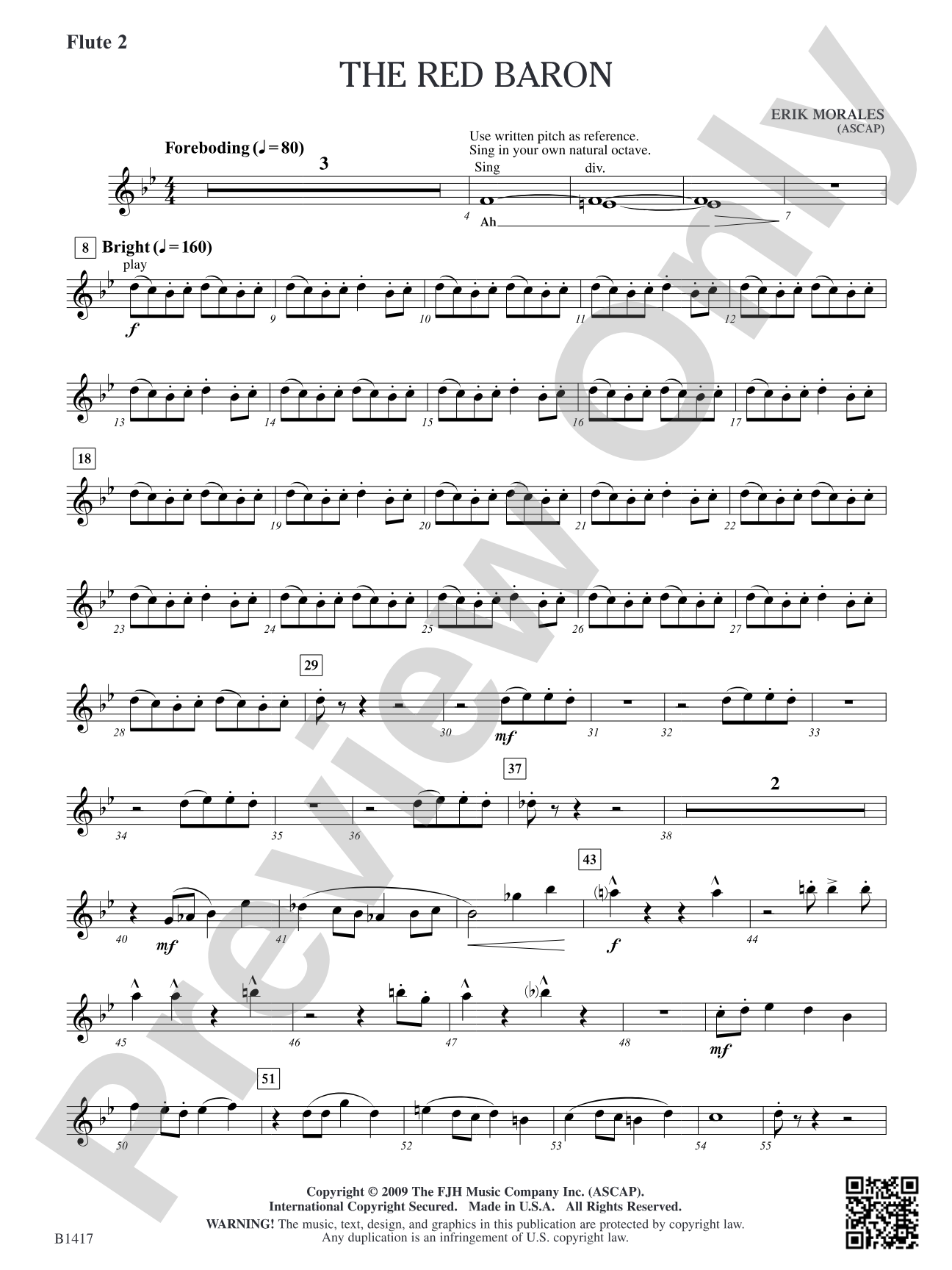 The Red Baron: Flute 2