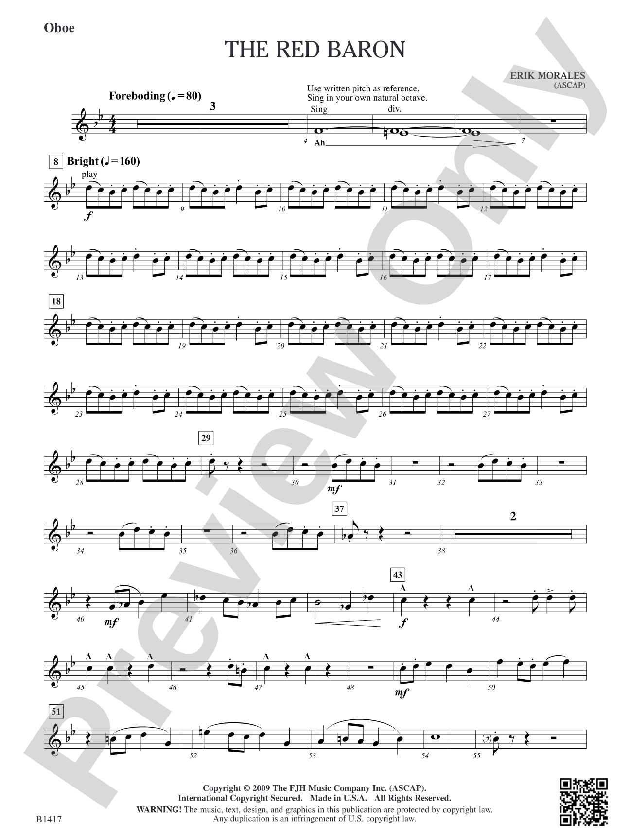 The Red Baron: Oboe