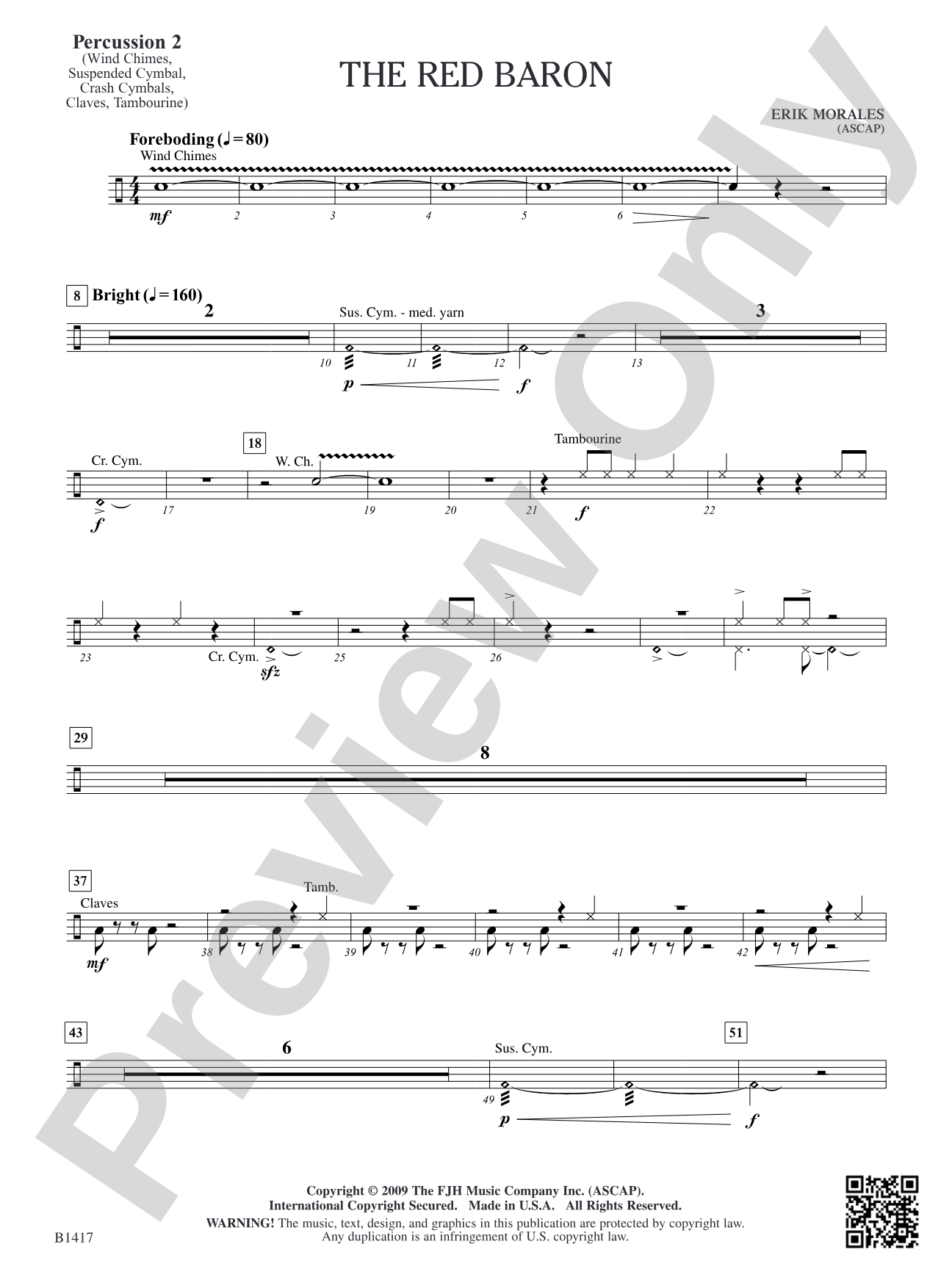The Red Baron: Percussion 2