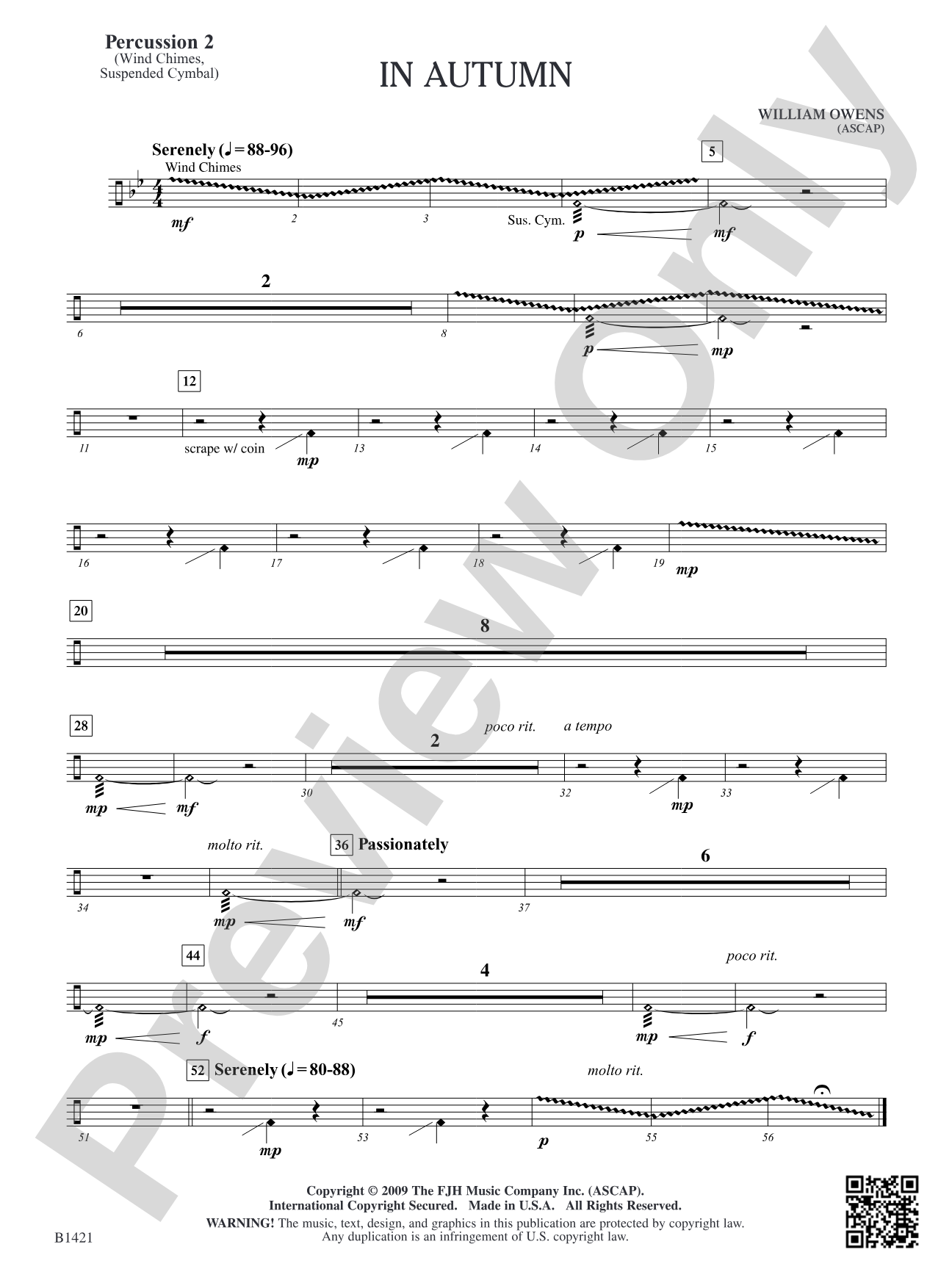 In Autumn: Percussion 2