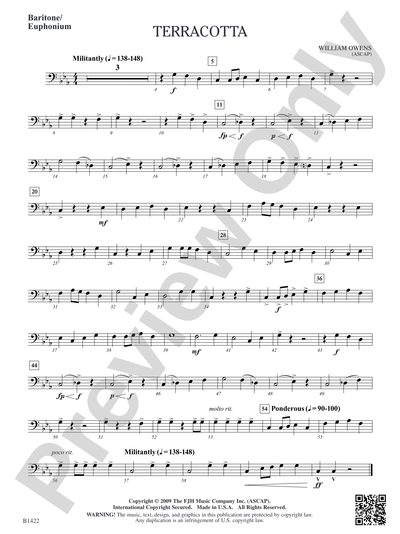 Terracotta: Baritone/Euphonium