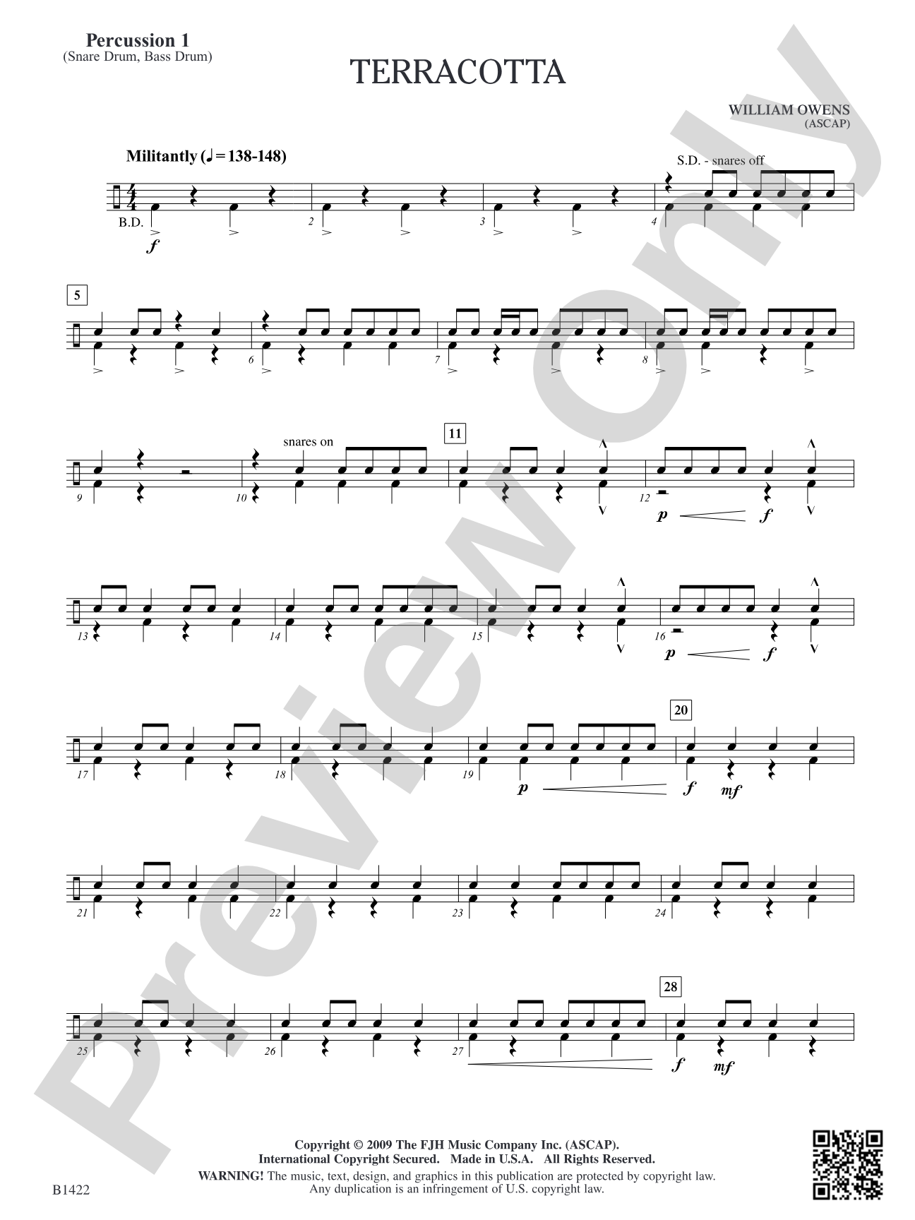 Terracotta: Percussion 1