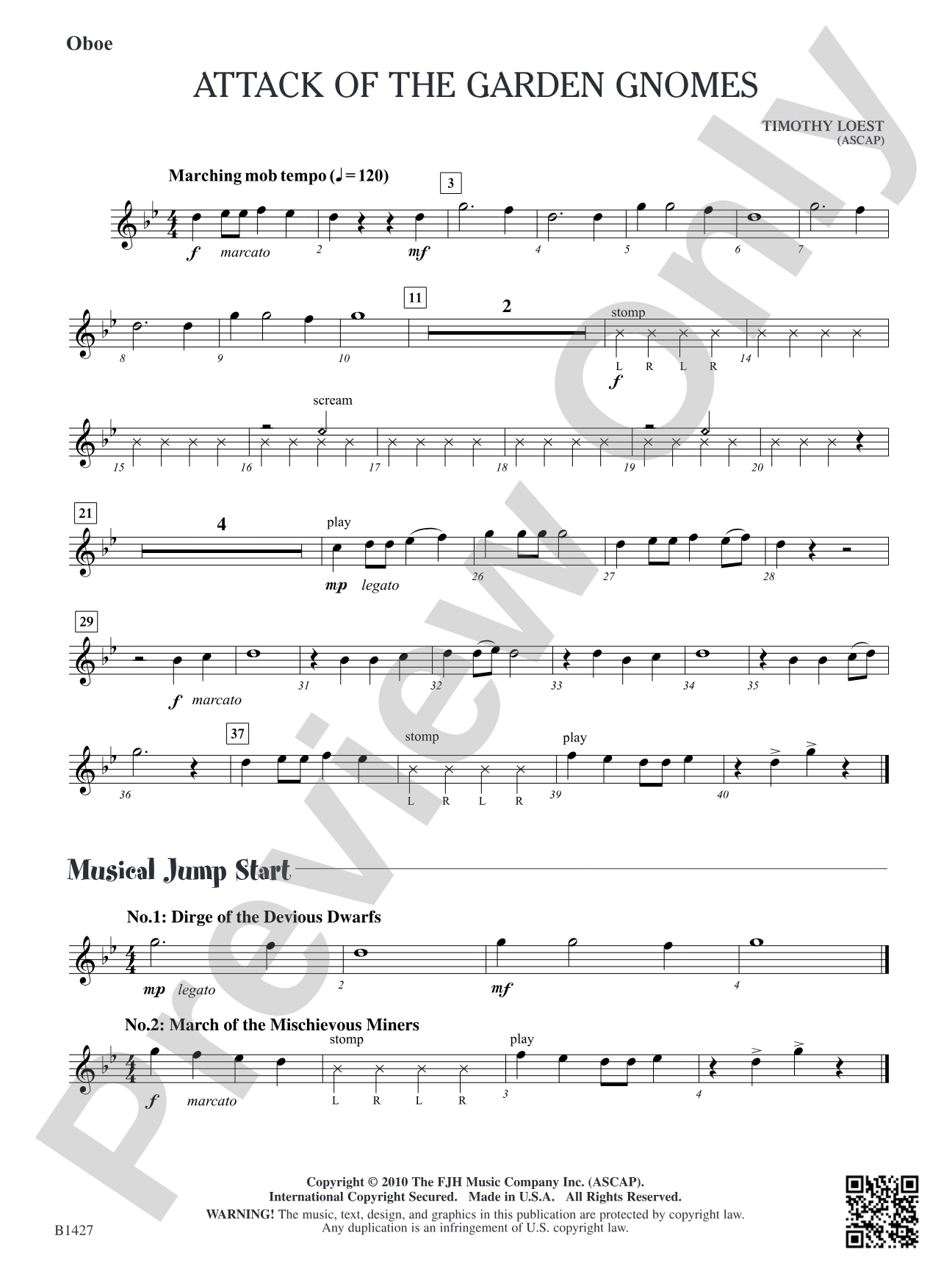 Attack of the Garden Gnomes: Oboe