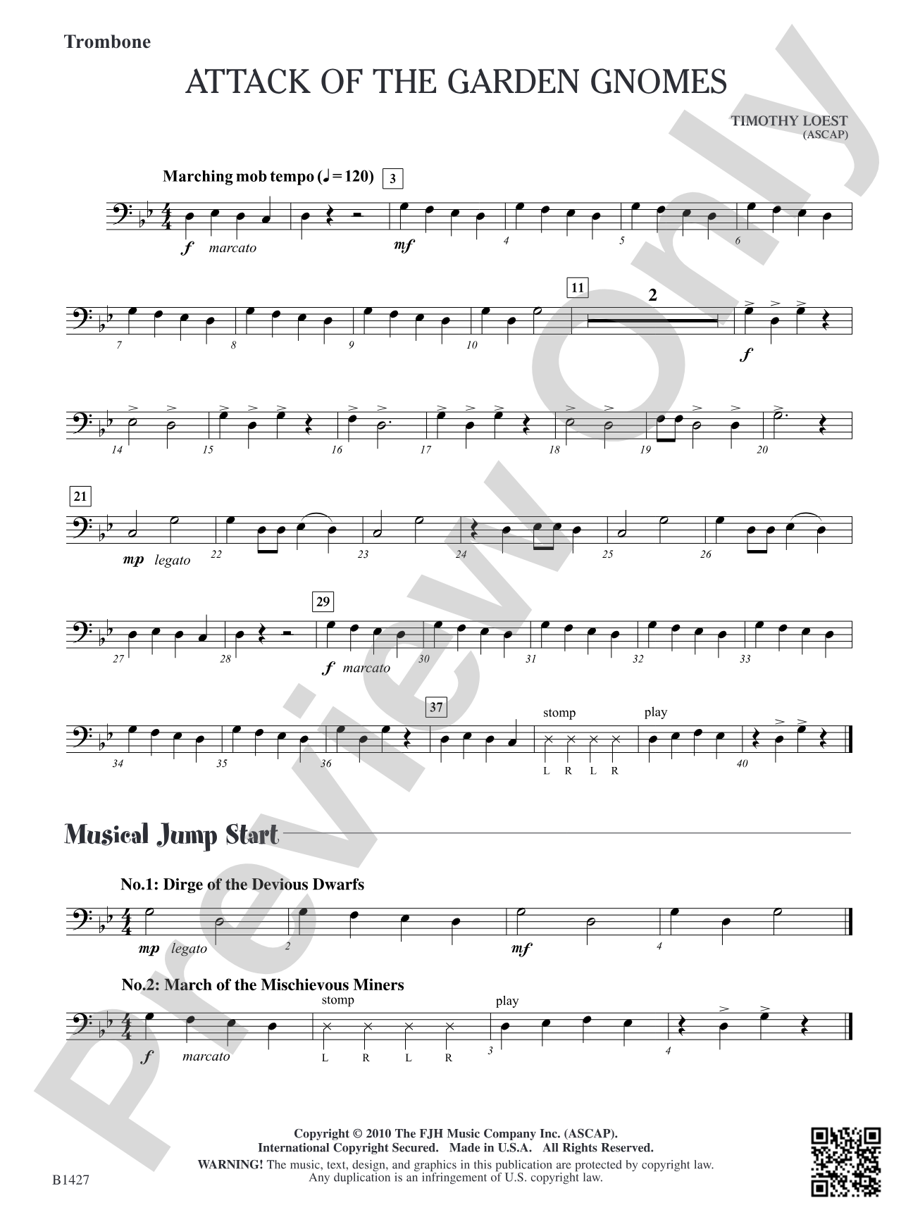 Attack of the Garden Gnomes: Trombone