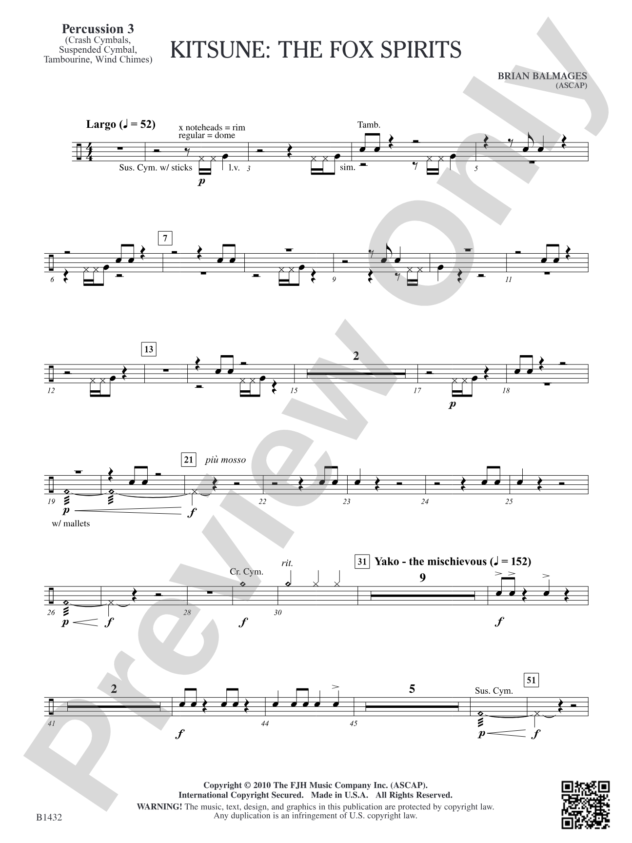 Kitsune: The Fox Spirits: Percussion 3