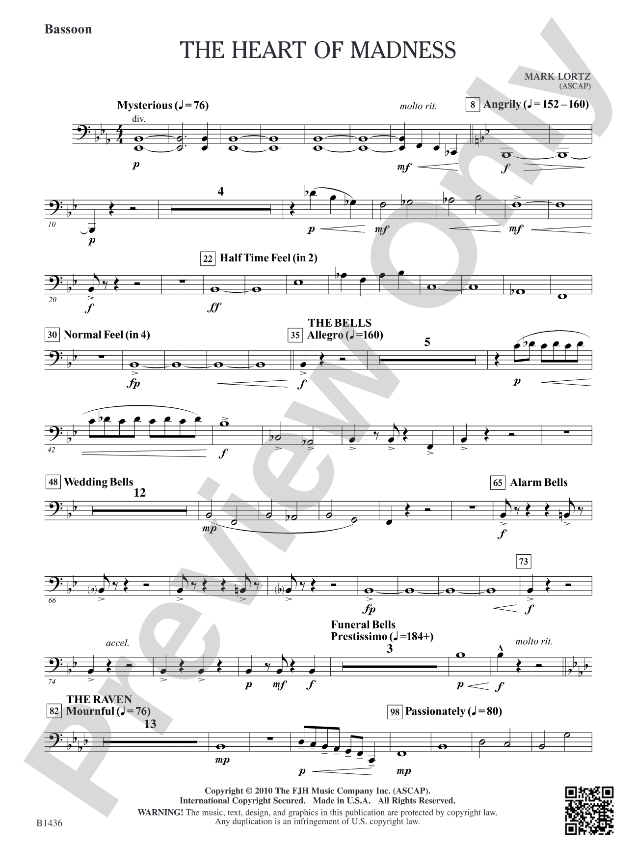 The Heart of Madness: Bassoon