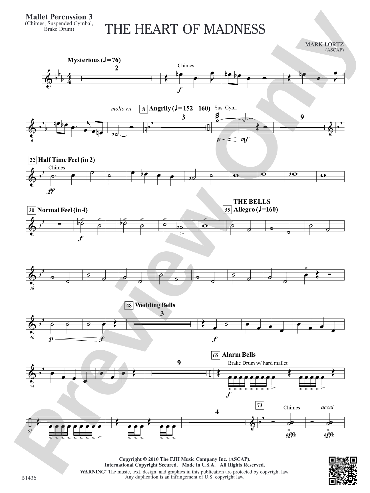 The Heart of Madness: Mallet Percussion 3