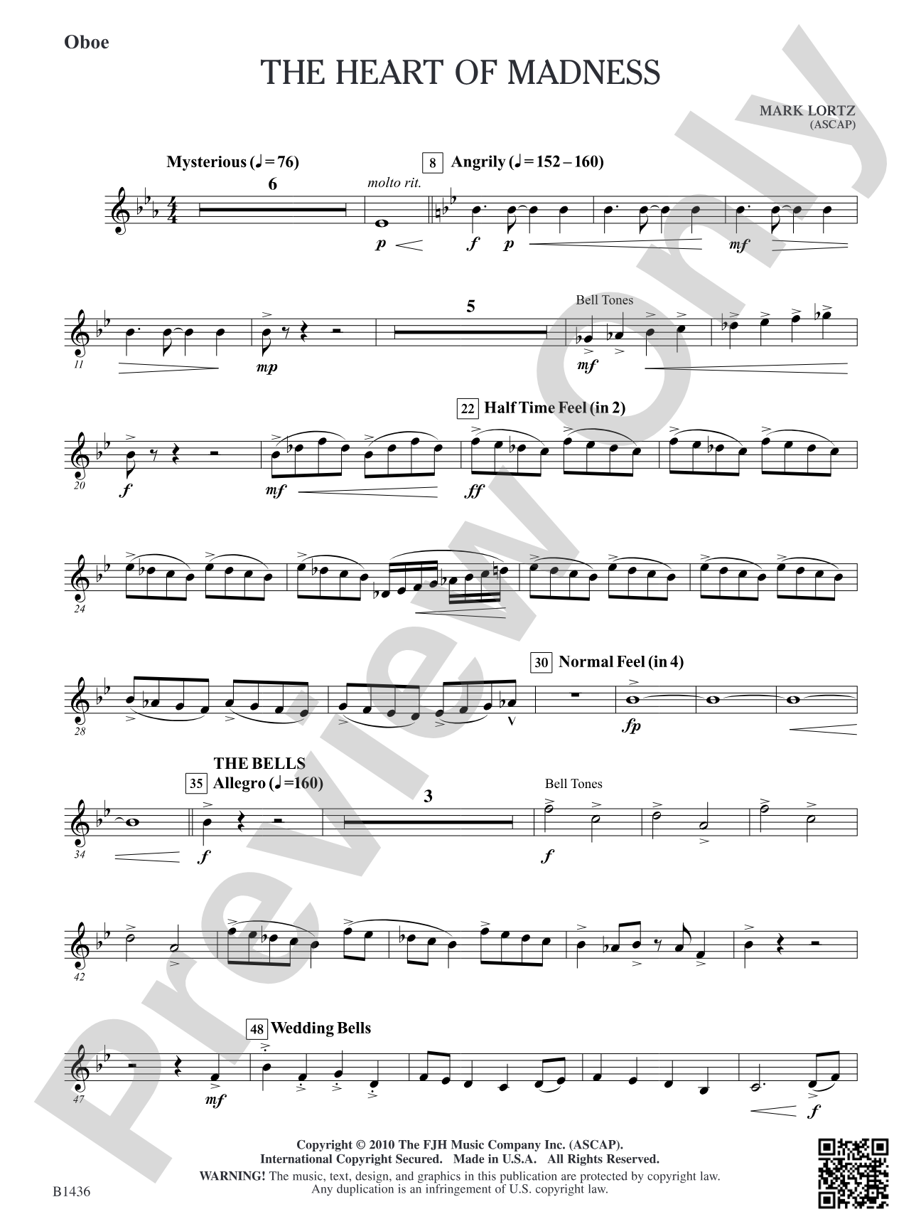 The Heart of Madness: Oboe
