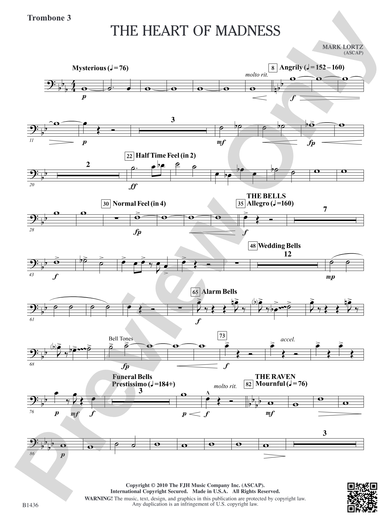 The Heart of Madness: Trombone 3