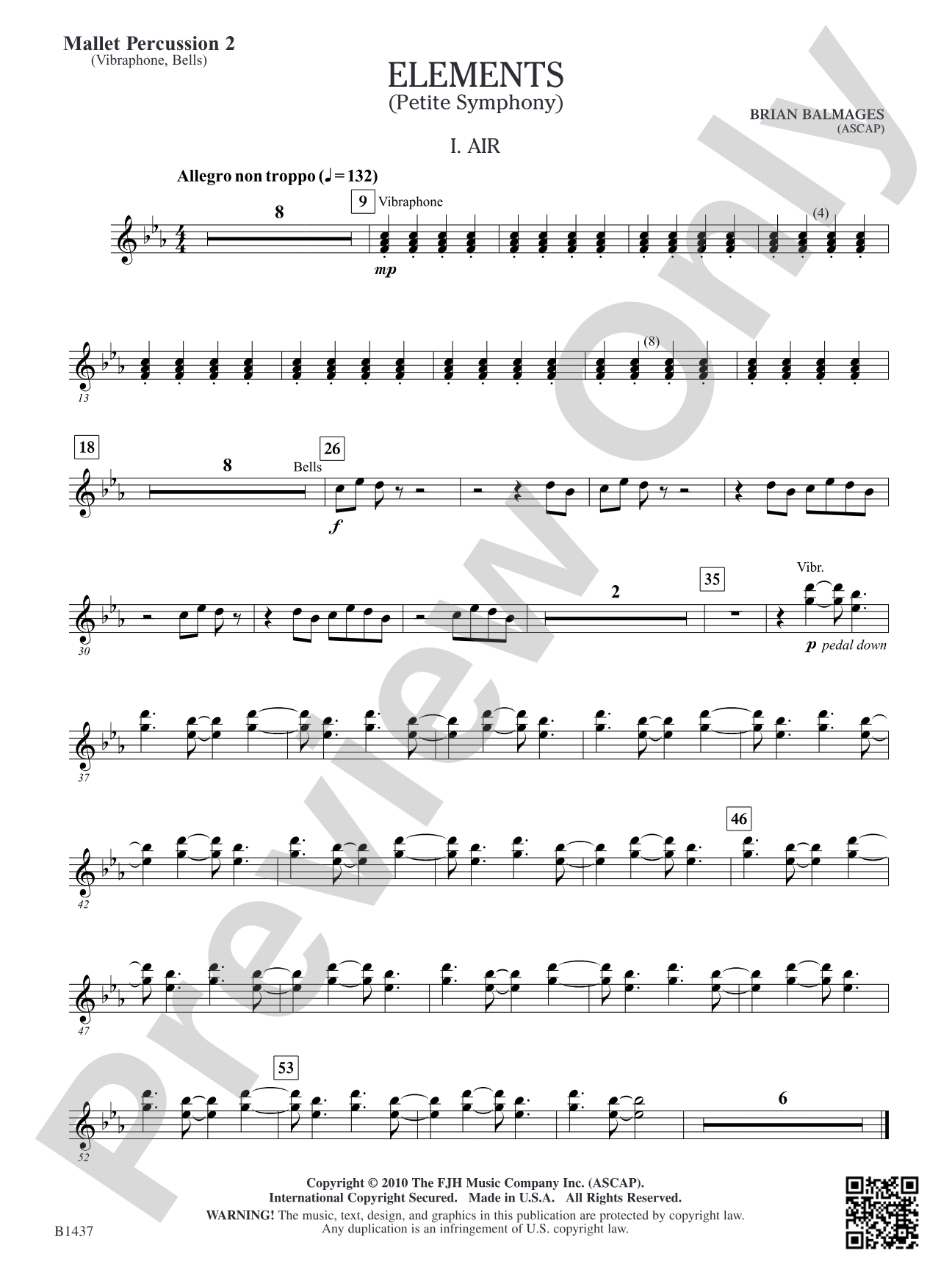 Elements (Petite Symphony): Mallet Percussion 2