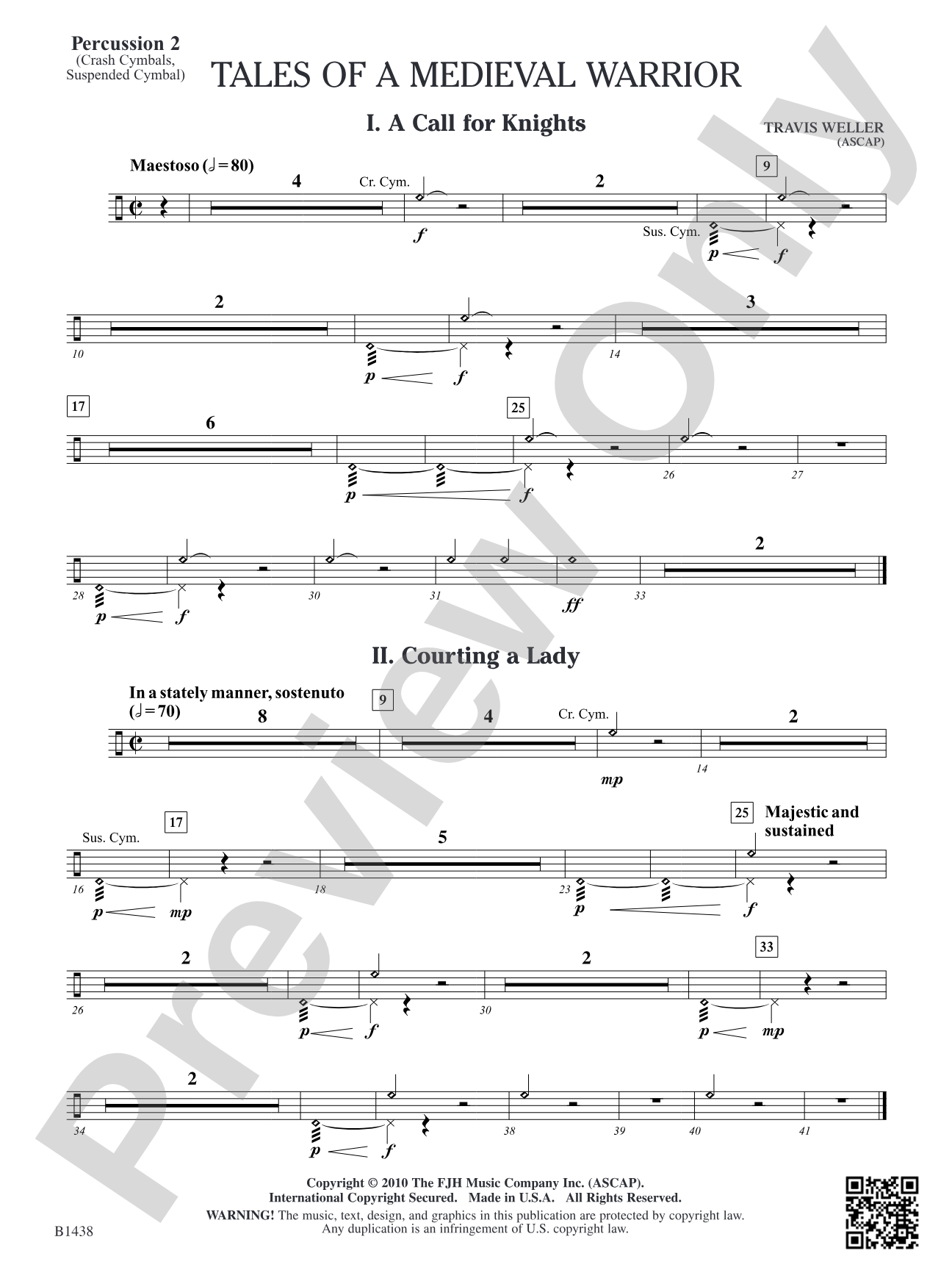 Tales of a Medieval Warrior: Percussion 2
