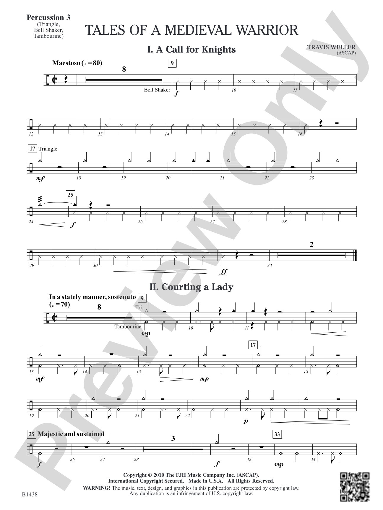 Tales of a Medieval Warrior: Percussion 3