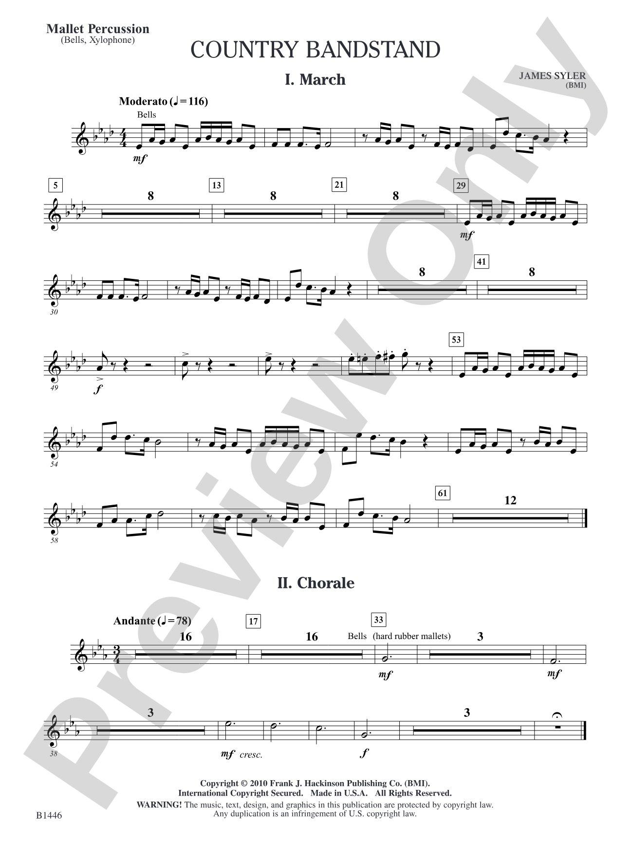 Country Bandstand: Mallet Percussion