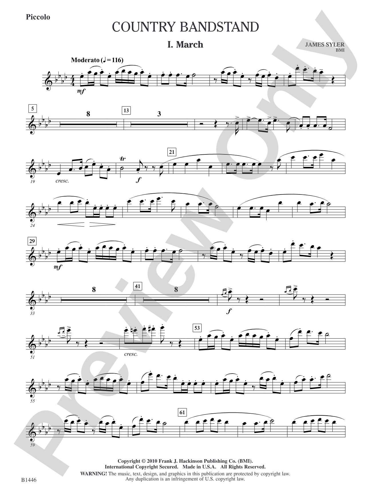 Country Bandstand: Piccolo