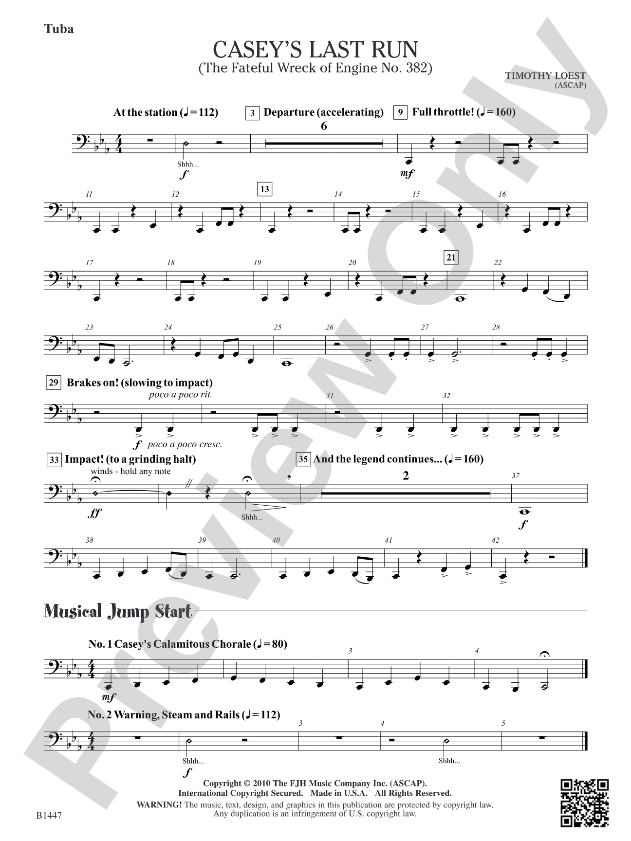 Casey's Last Run: Tuba