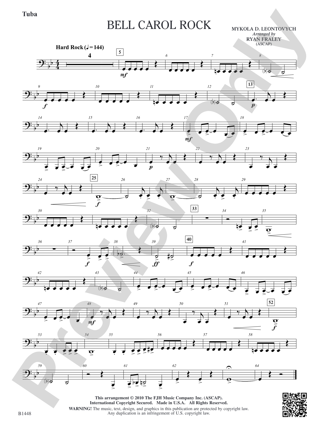 Bell Carol Rock: Tuba