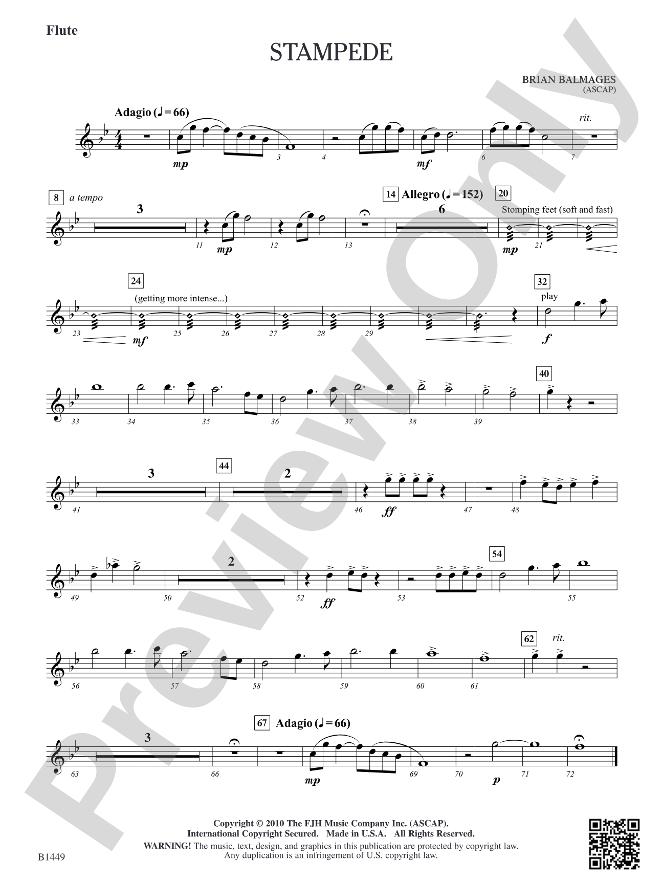 Stampede: Flute