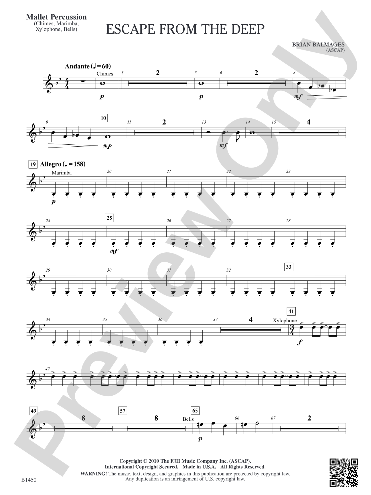 Escape from the Deep: Mallet Percussion