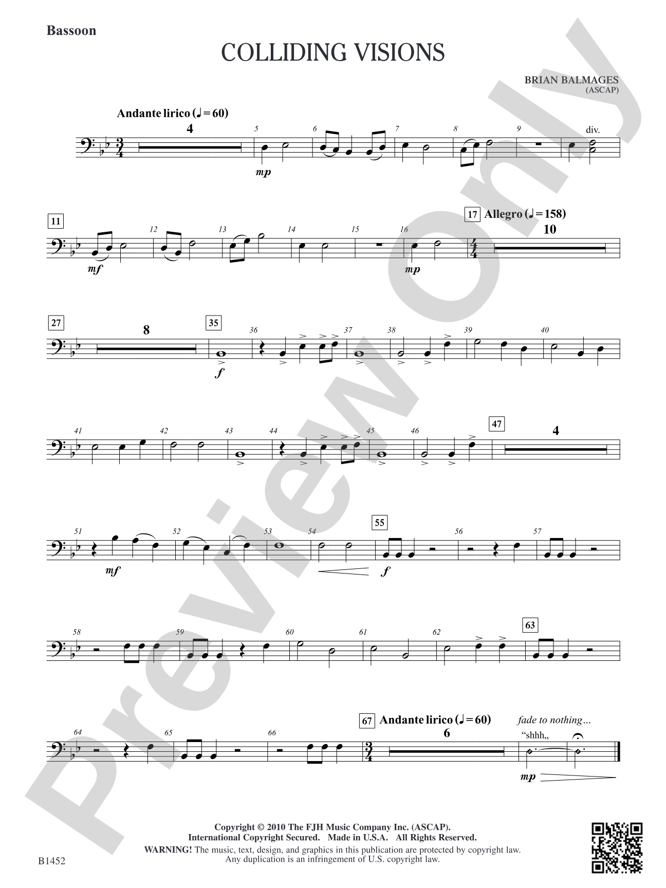 Colliding Visions: Bassoon