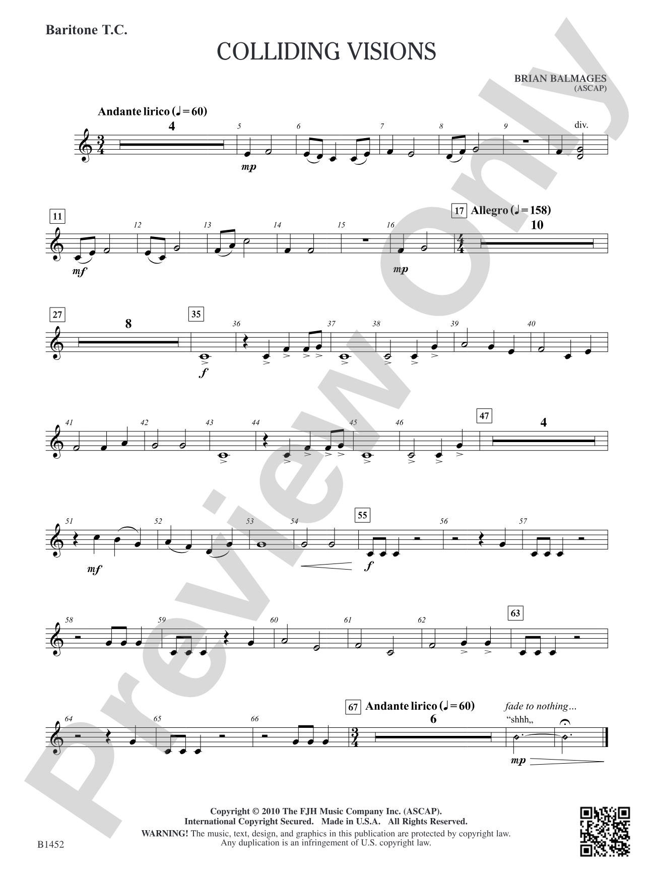 Colliding Visions: Baritone T.C.