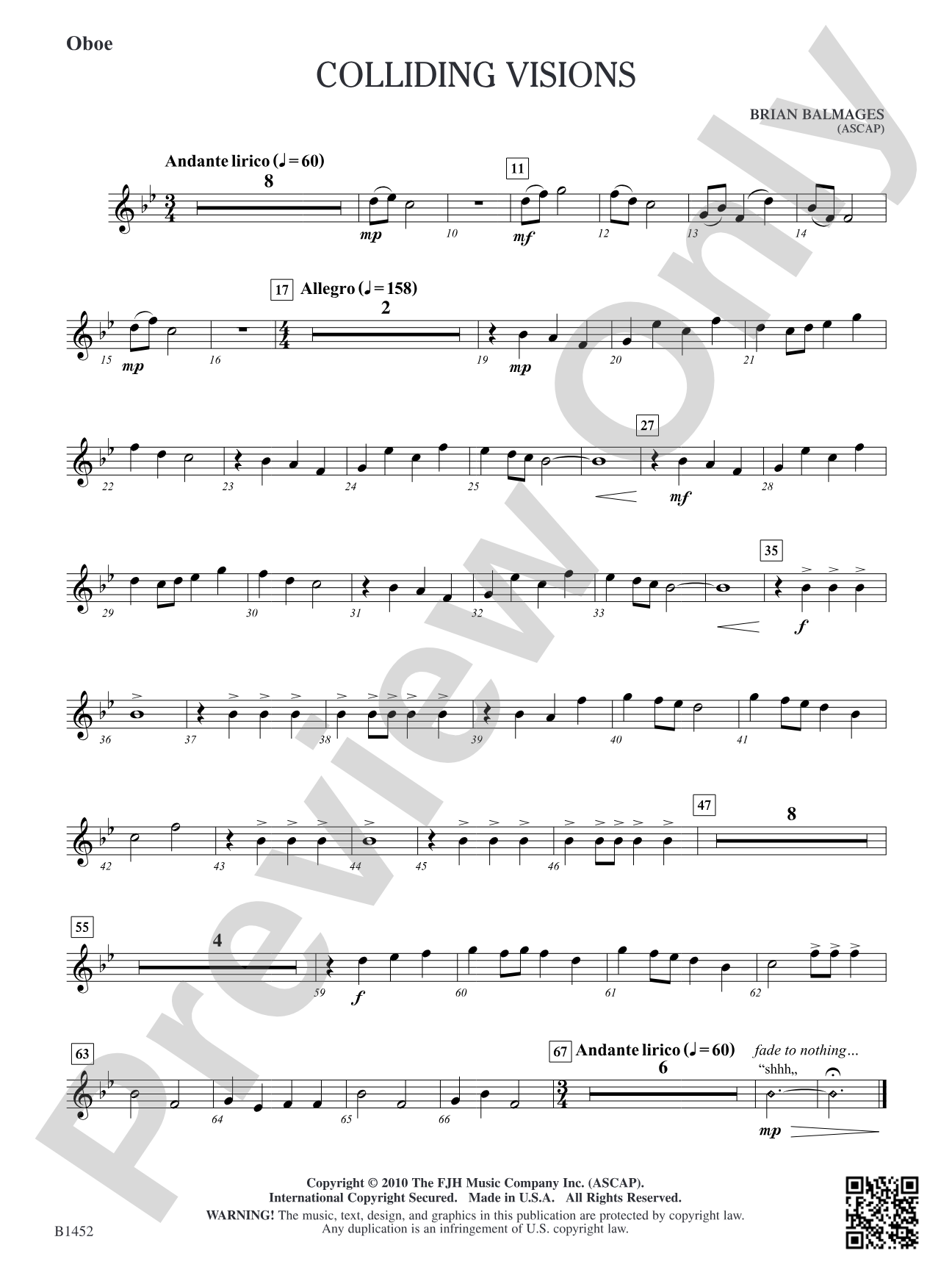Colliding Visions: Oboe