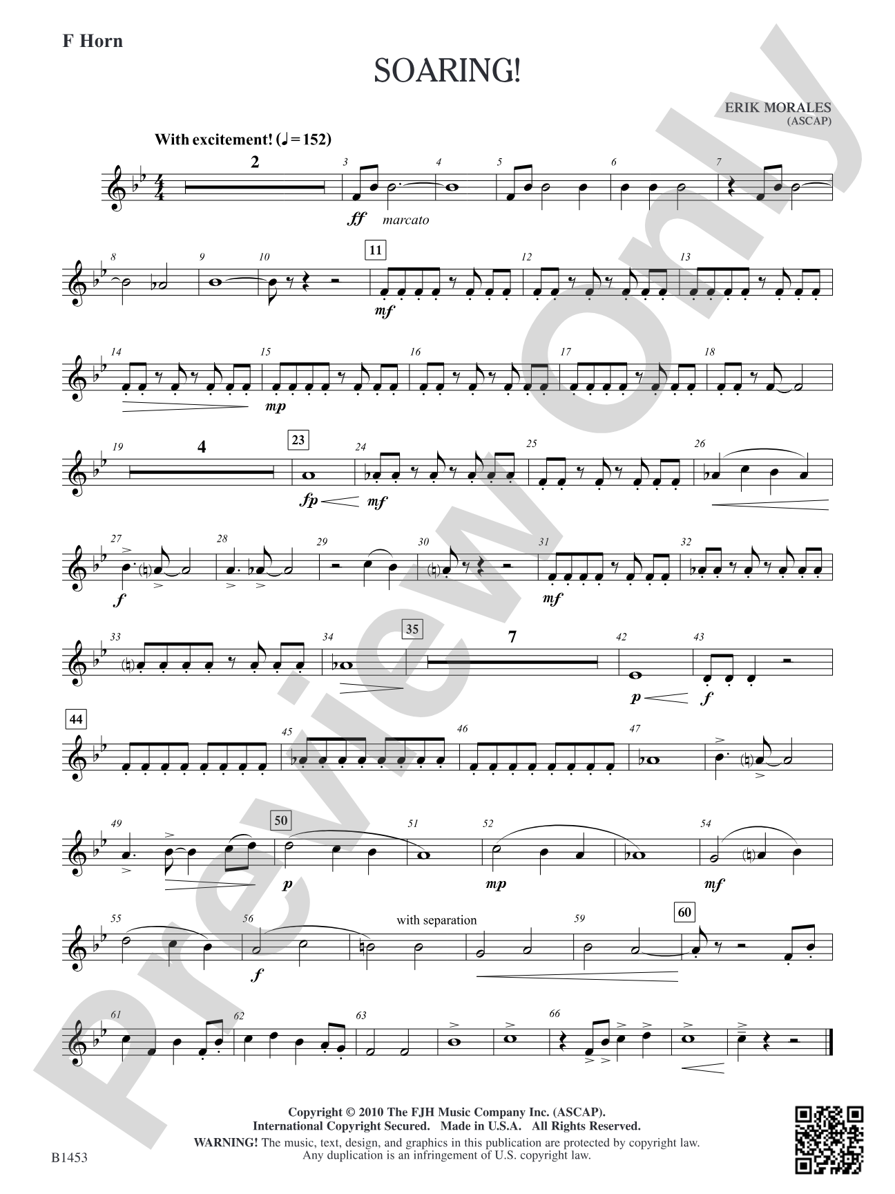 Soaring!: F Horn