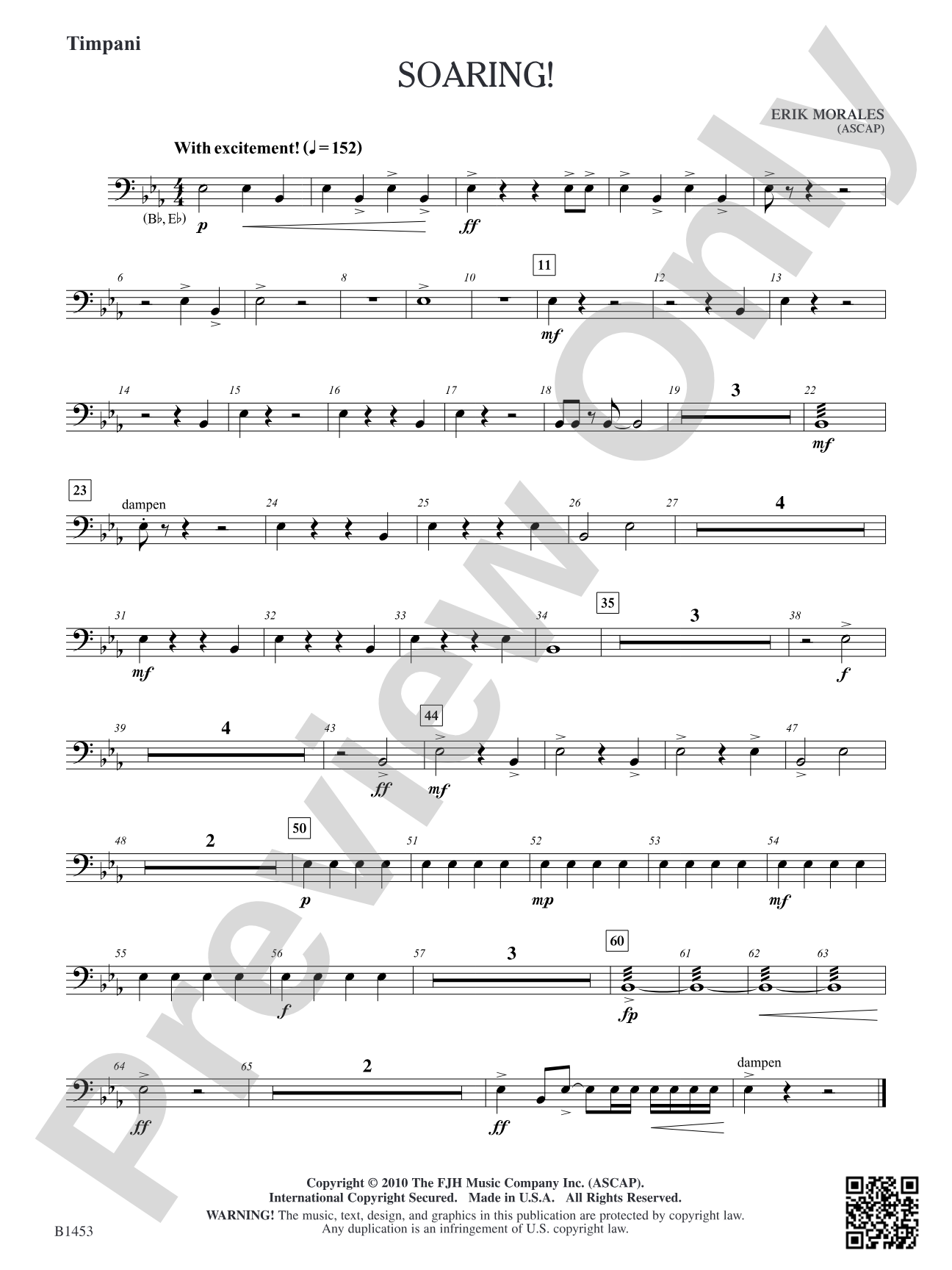 Soaring!: Timpani