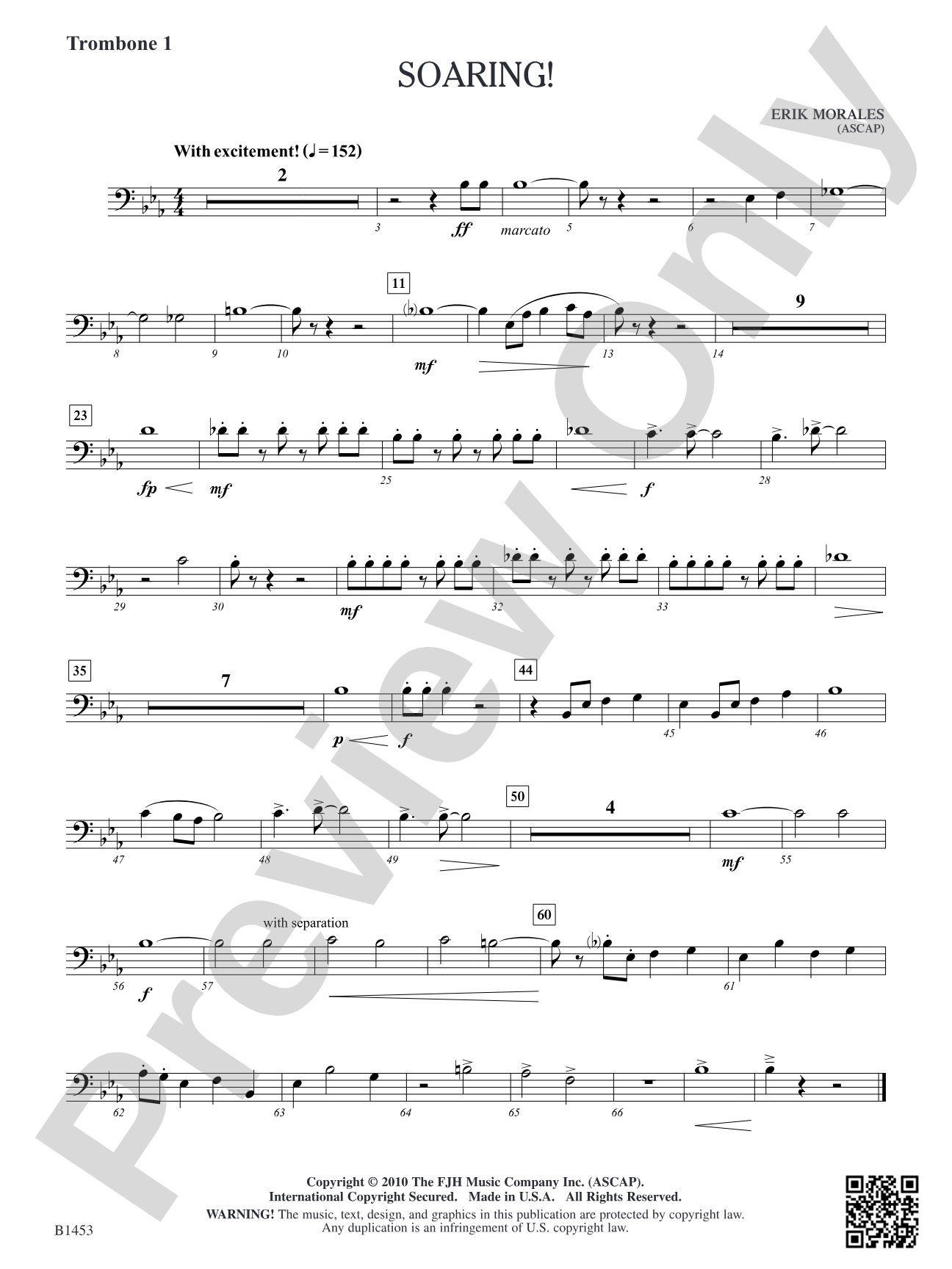 Soaring!: Trombone 1