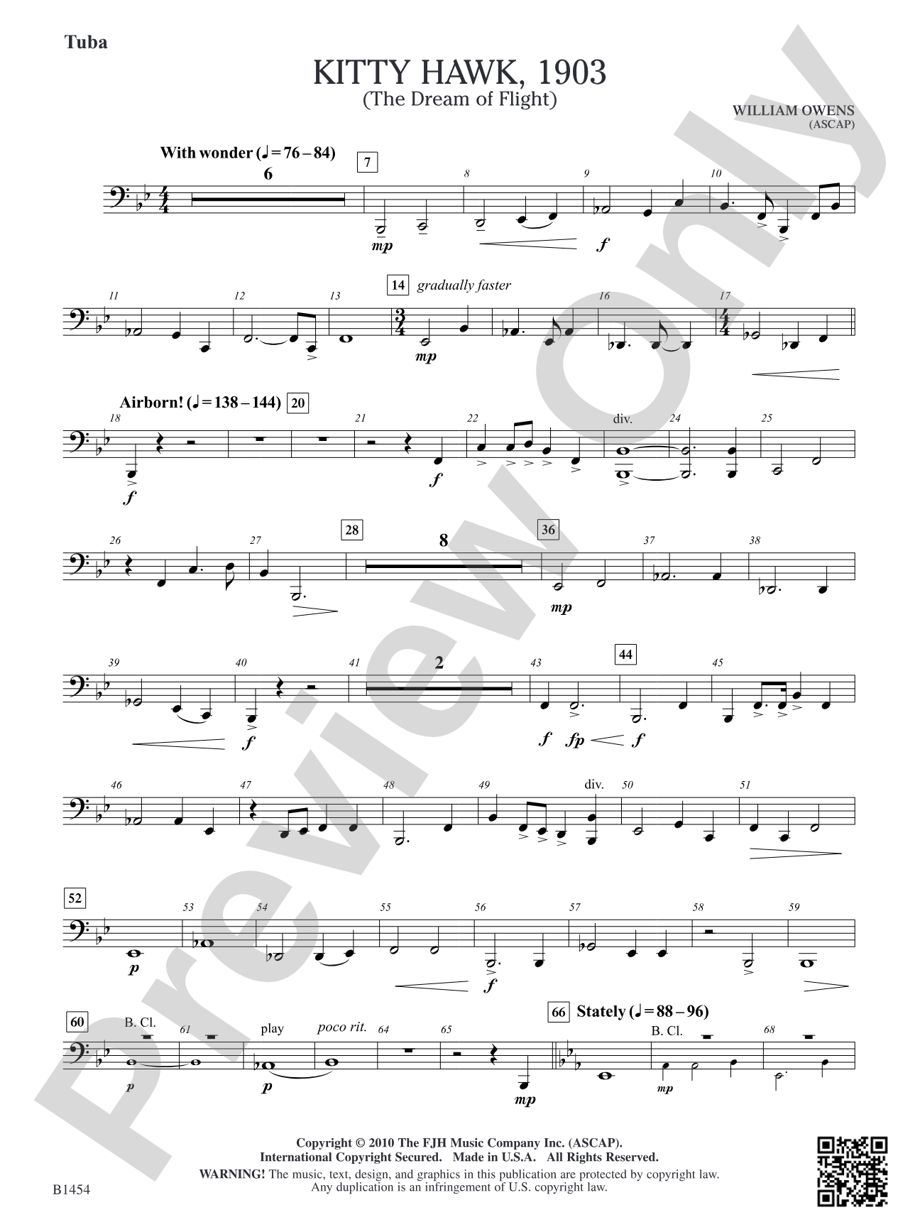 Kitty Hawk, 1903: Tuba