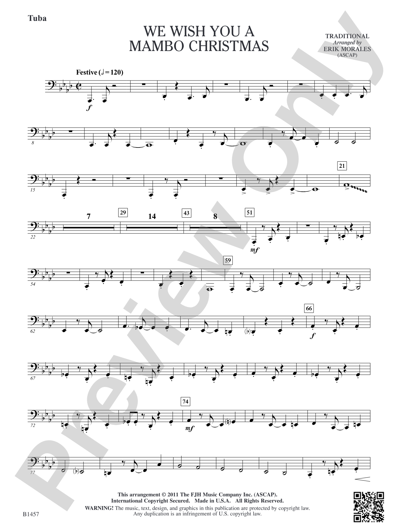 We Wish You a Mambo Christmas: Tuba