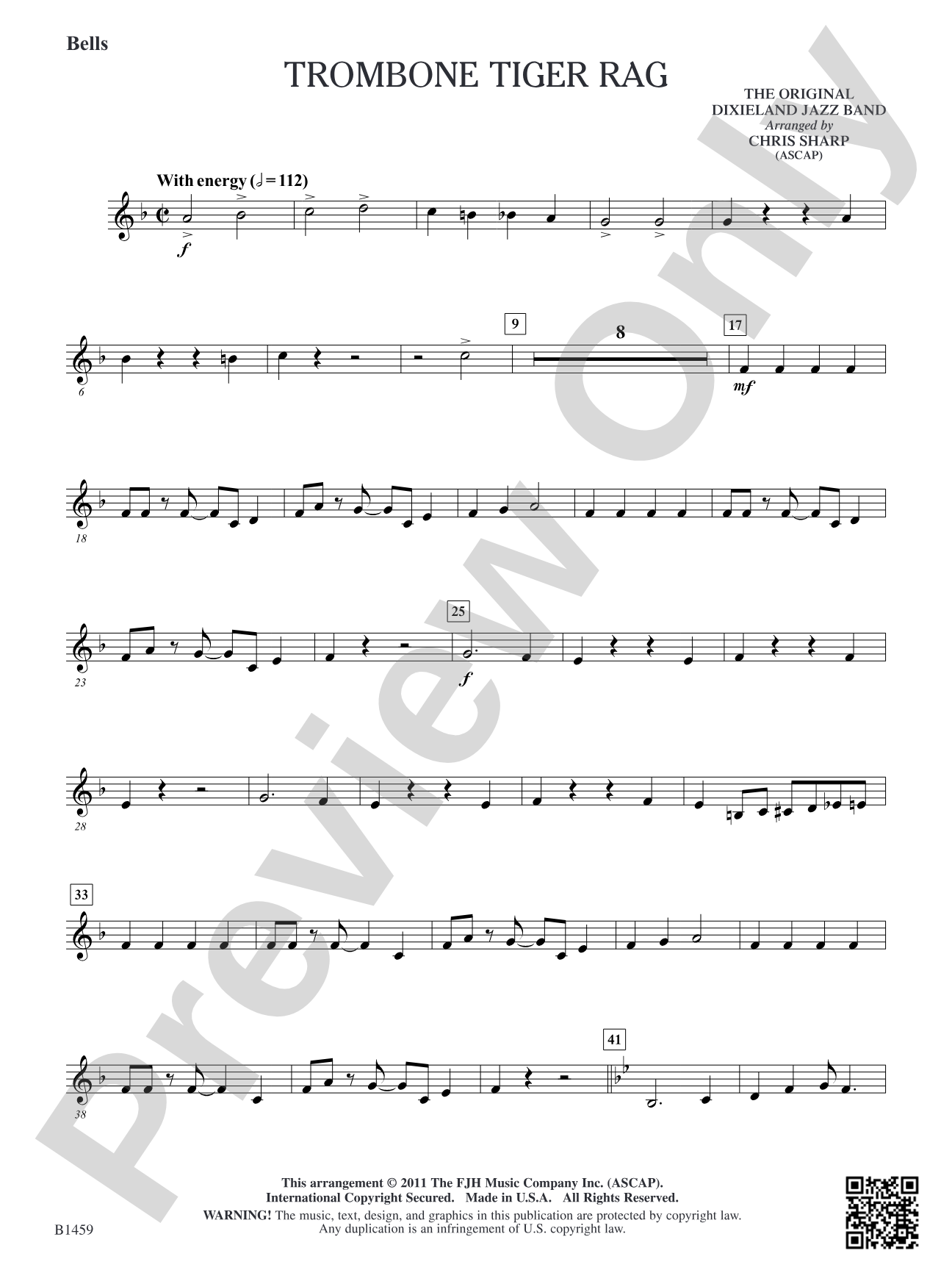 Trombone Tiger Rag: Bells