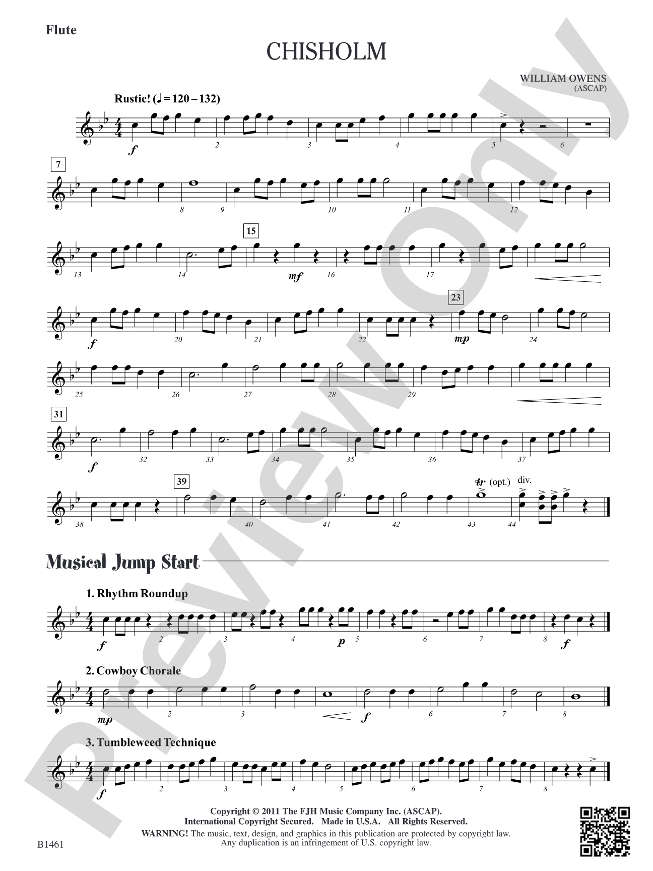 Chisholm: Flute