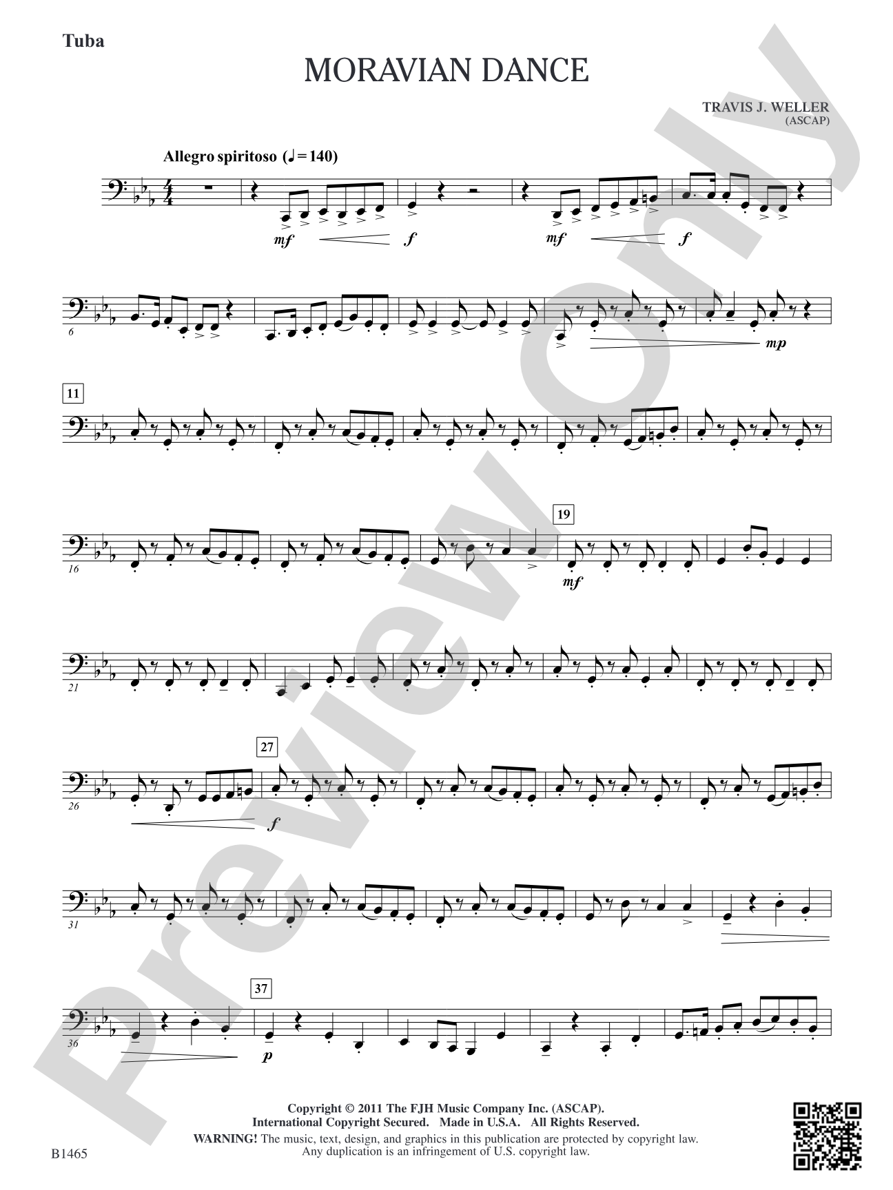 Moravian Dance: Tuba