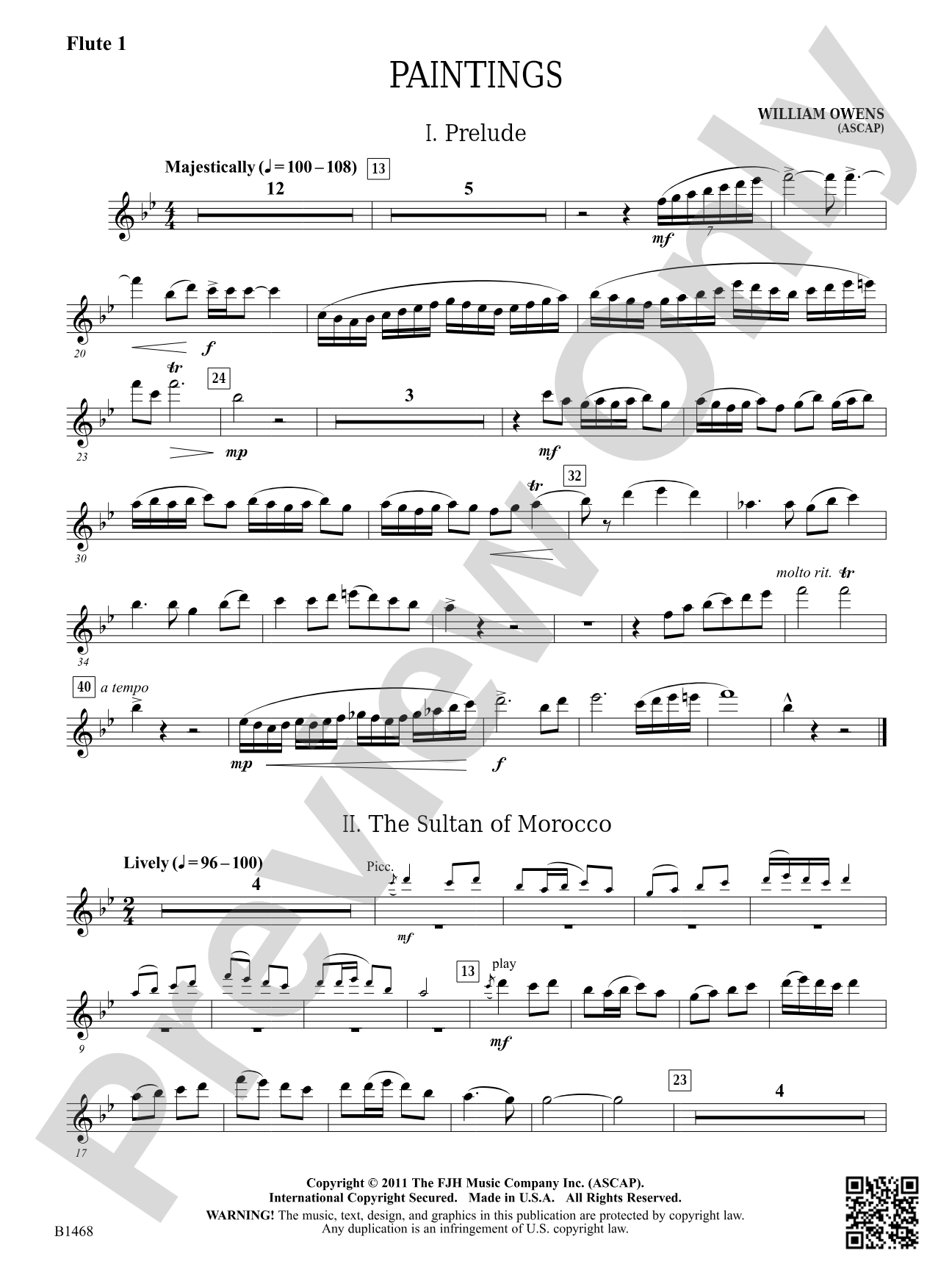 Paintings: Flute 1