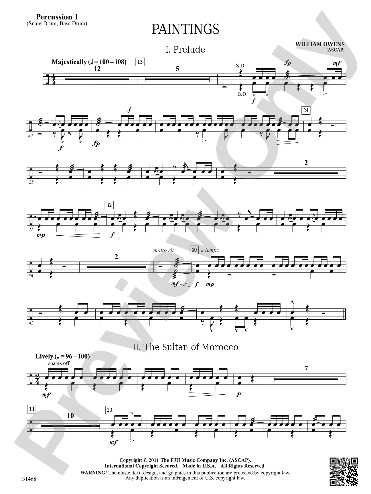 Paintings: Percussion 1