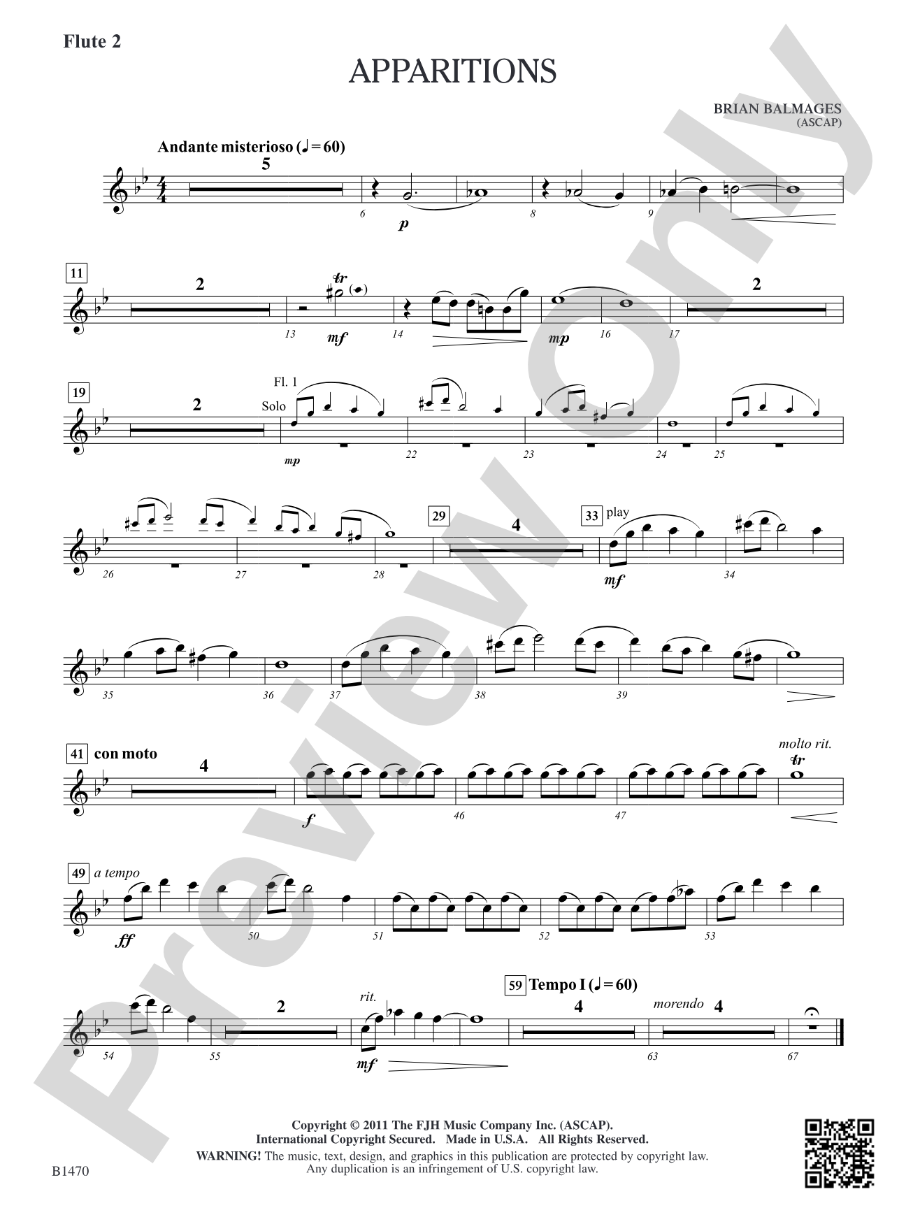 Apparitions: Flute 2