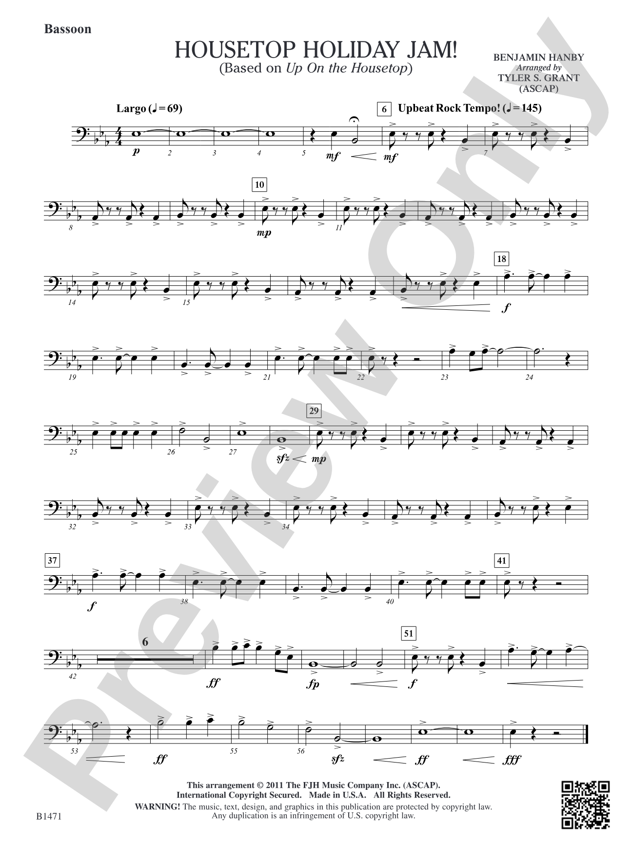 Housetop Holiday Jam!: Bassoon