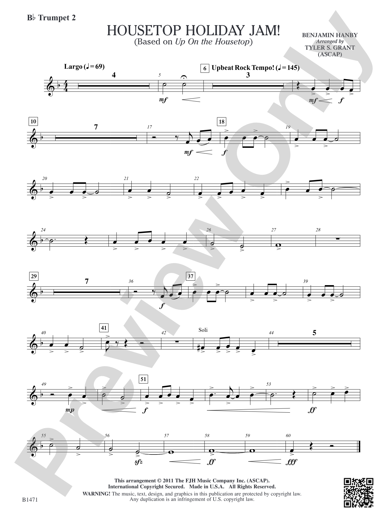 Housetop Holiday Jam!: B-flat Trumpet 2