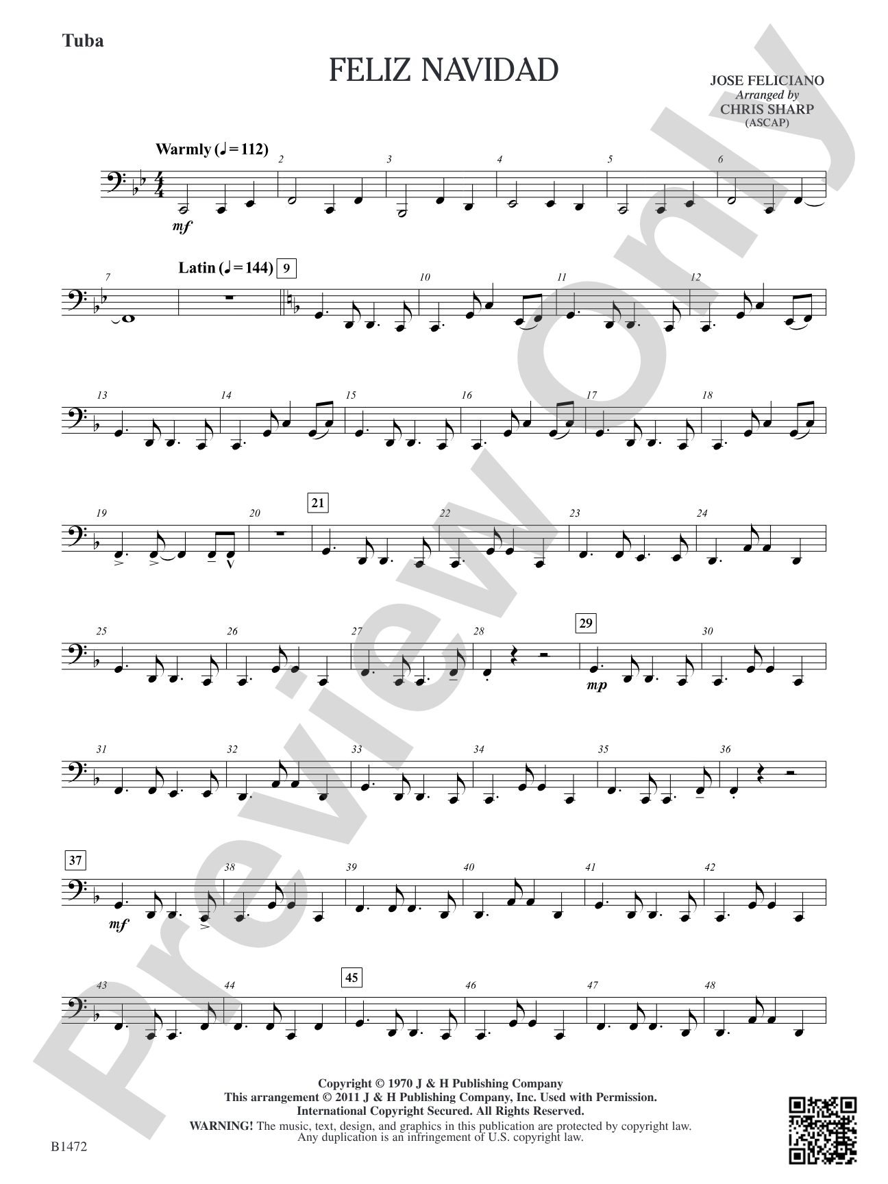 Feliz Navidad: Tuba