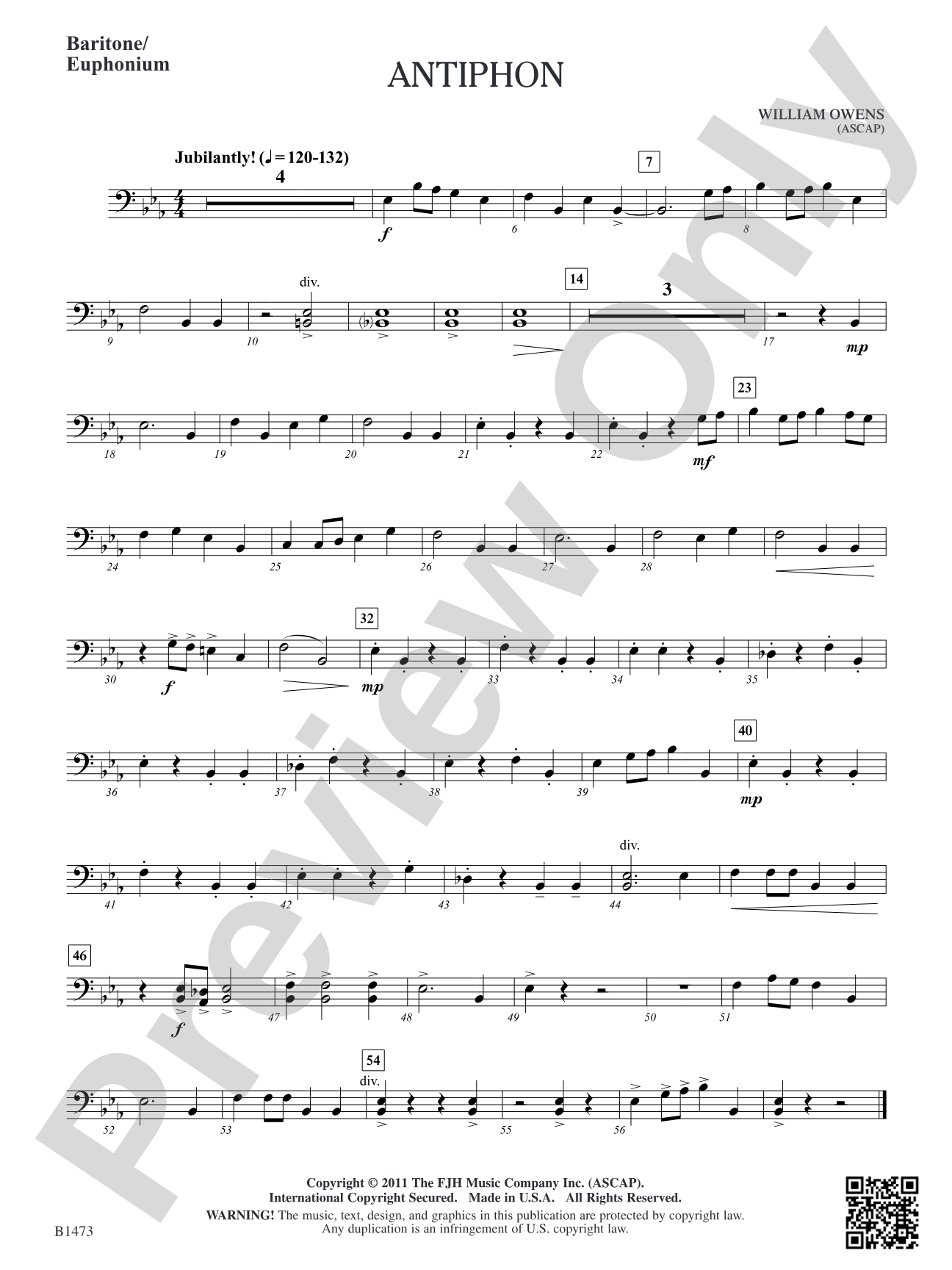 Antiphon: Baritone/Euphonium